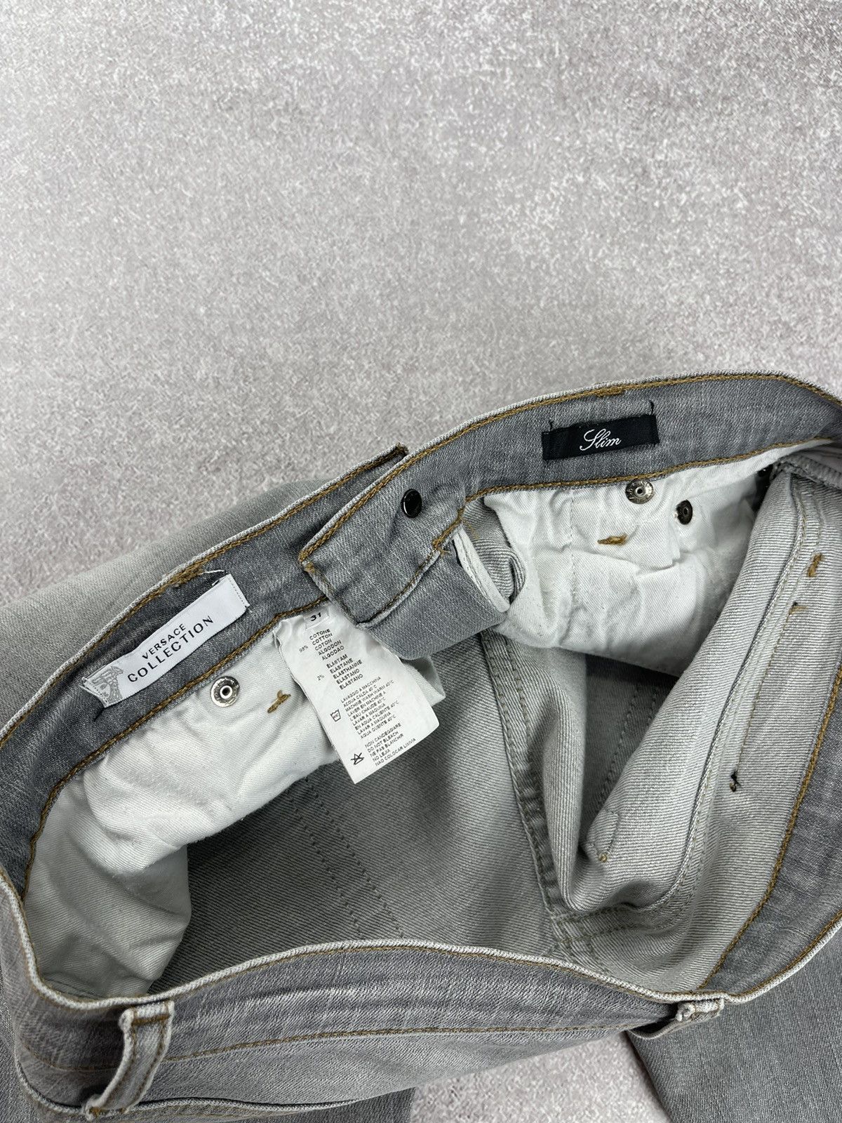 Versace Versace Collection Slim Denim Jeans Size 31 Size US 31 - 13 Thumbnail