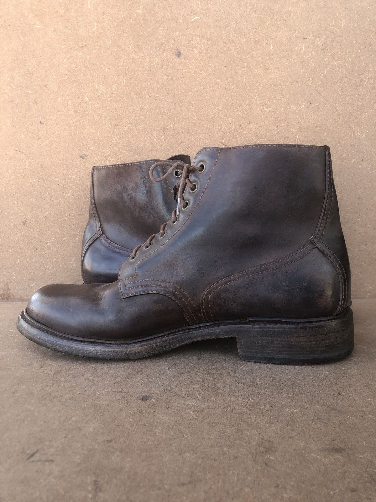 Notify Notify Brown Horse hide Leather Men’s Boots Size 42 Size US 8 / EU 41 - 8 Thumbnail