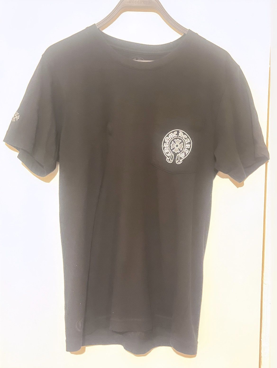 image of Chrome Hearts Chrome Heart T Shirt Small Black, Men's