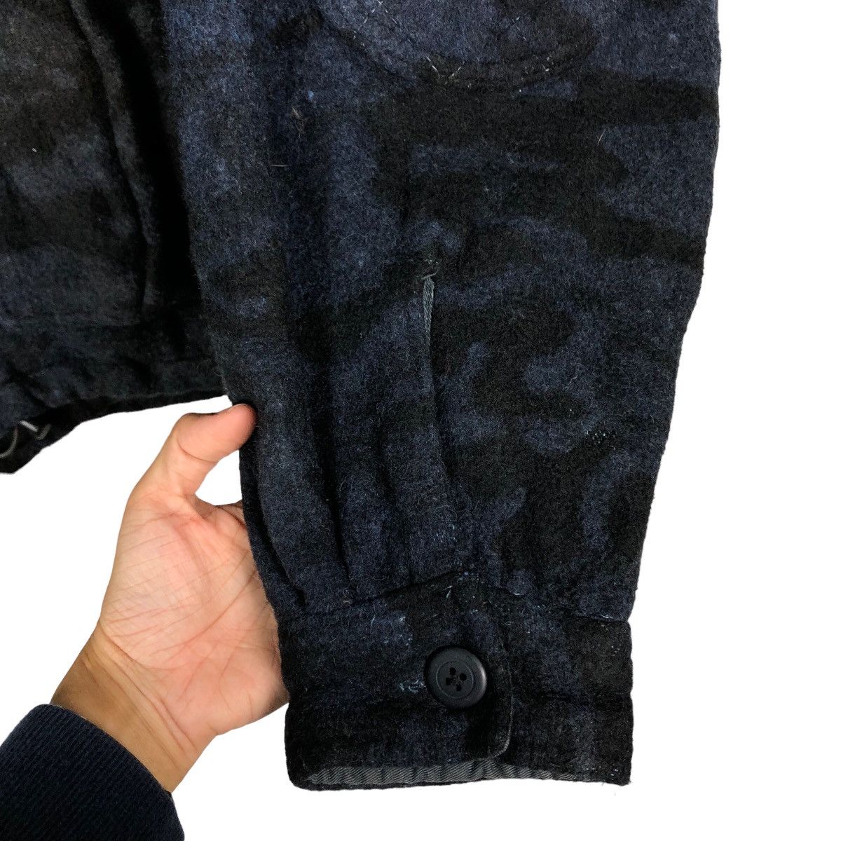 Japanese Brand 🔥Vintage Heavy Jacket Hoodie Columbia Blue Camo Design Size US XL / EU 56 / 4 - 17 Thumbnail