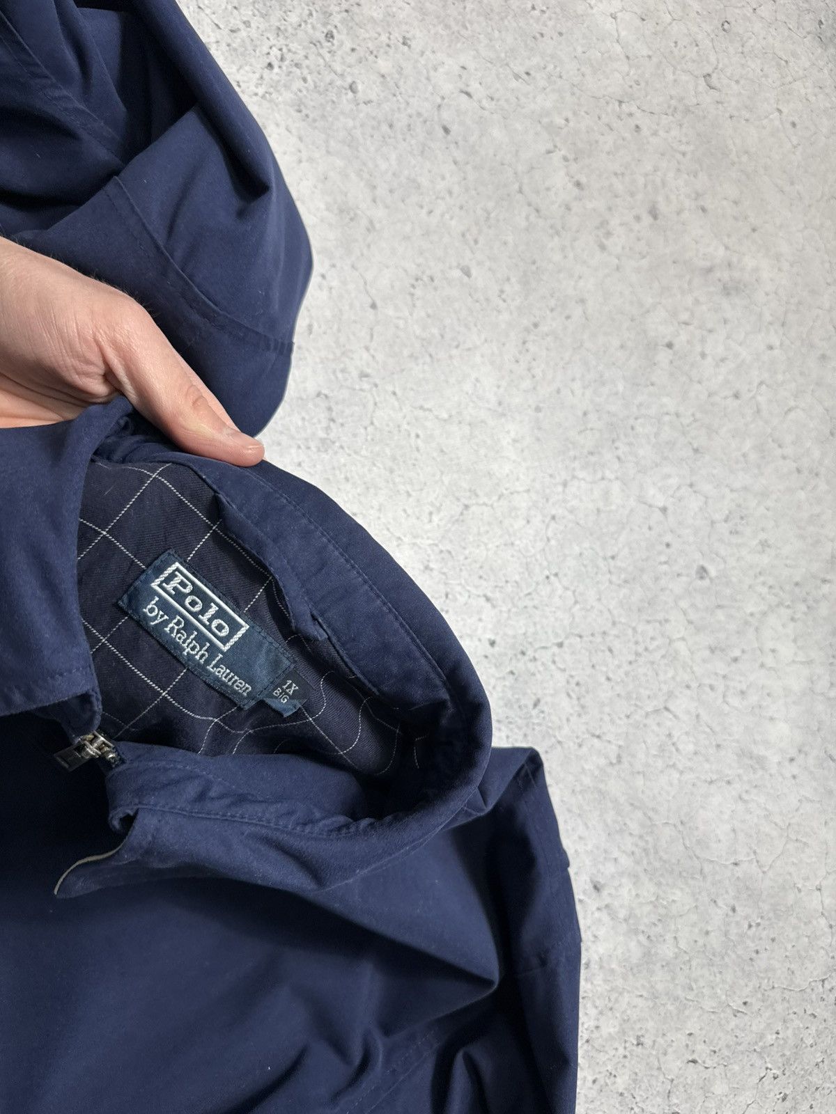 Polo Ralph Lauren Polo Ralph Lauren Vintage 90s Bomber Light Jacket Y2K Navy Size US XL / EU 56 / 4 - 8 Thumbnail