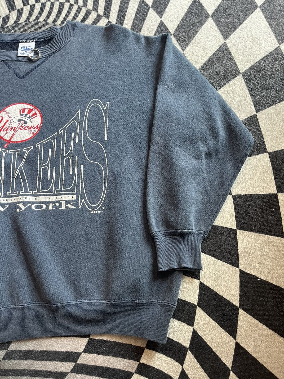 New York Yankees Vintage new york YANKEES MLB 1993’s Sweater shirt Size US M / EU 48-50 / 2 - 7 Thumbnail
