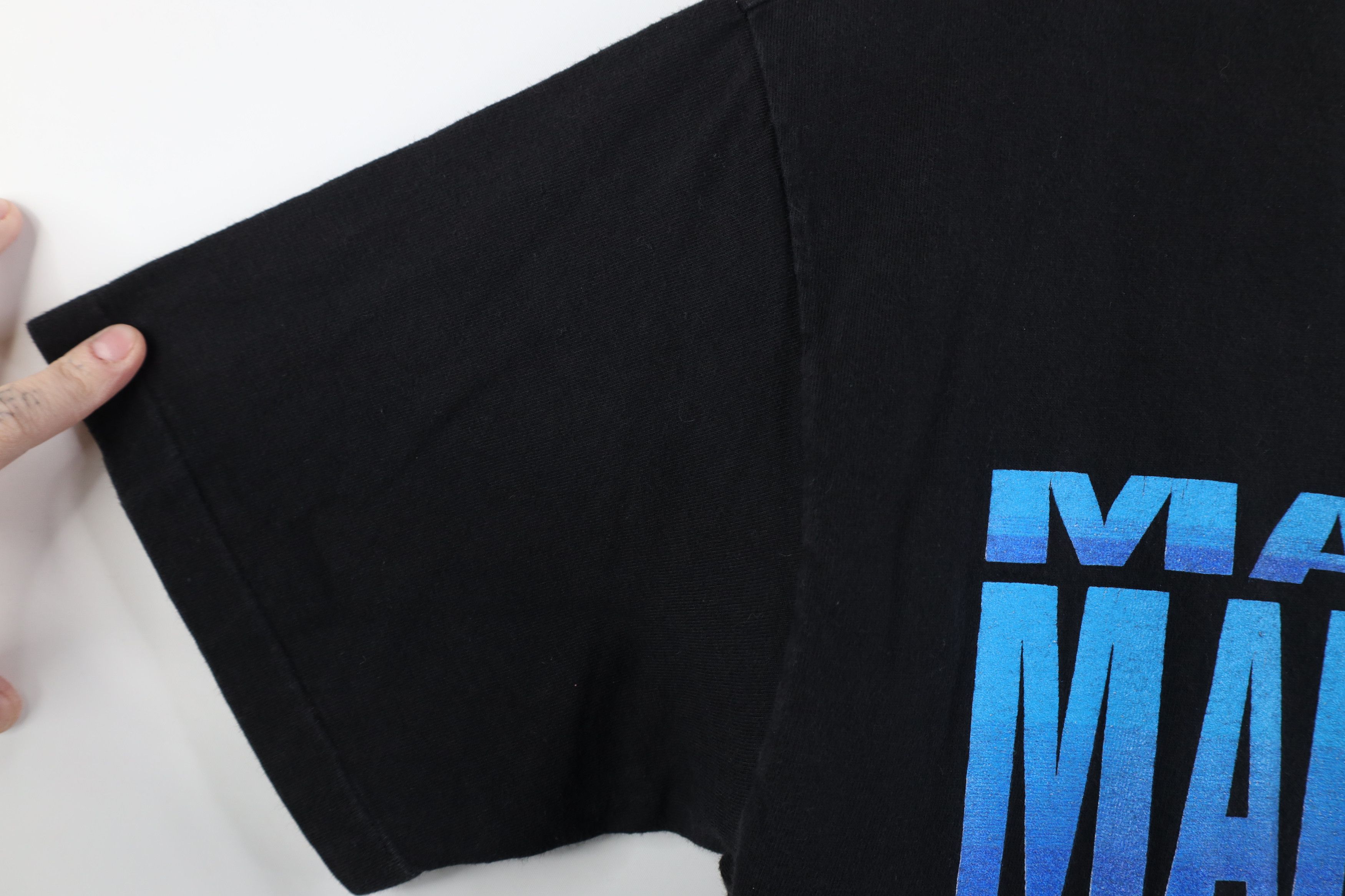 Vintage Vintage 90s NASCAR Mark Martin Racing T-Shirt Black USA Size US M / EU 48-50 / 2 - 10 Thumbnail