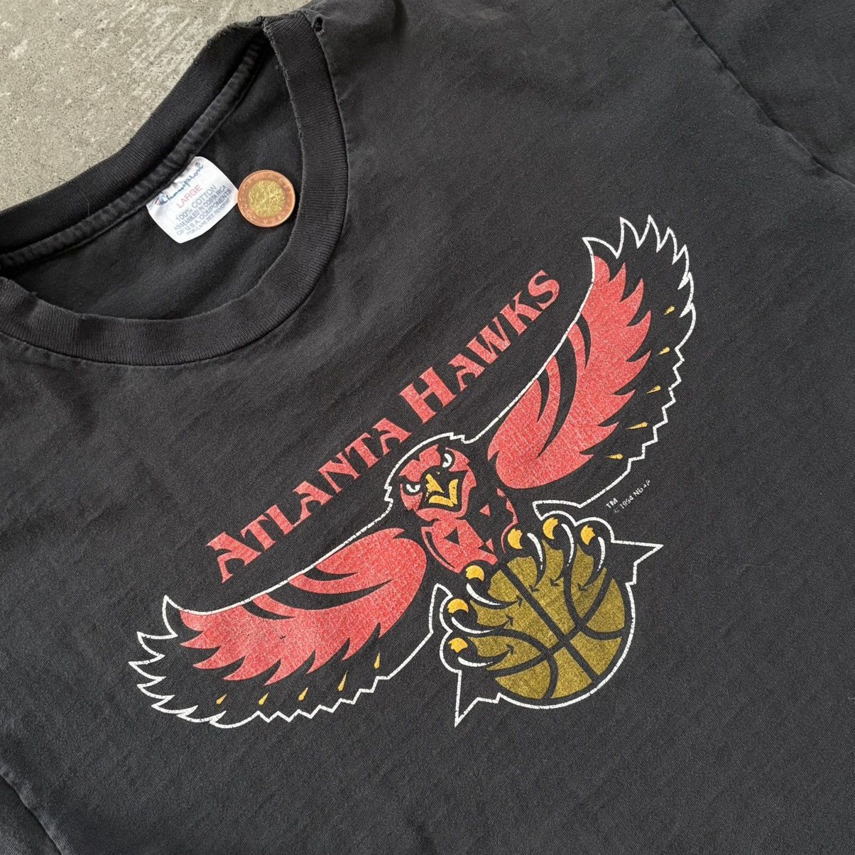Champion 1994 atlanta hawks champion tee Size US L / EU 52-54 / 3 - 1 Thumbnail