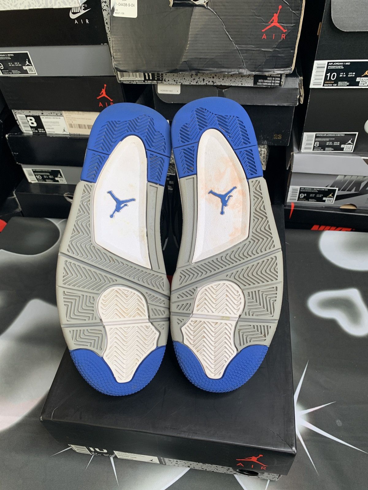 Jordan Brand Air Jordan 4 Retro Motorsports Alternate Size US 10 / EU 43 - 5 Thumbnail