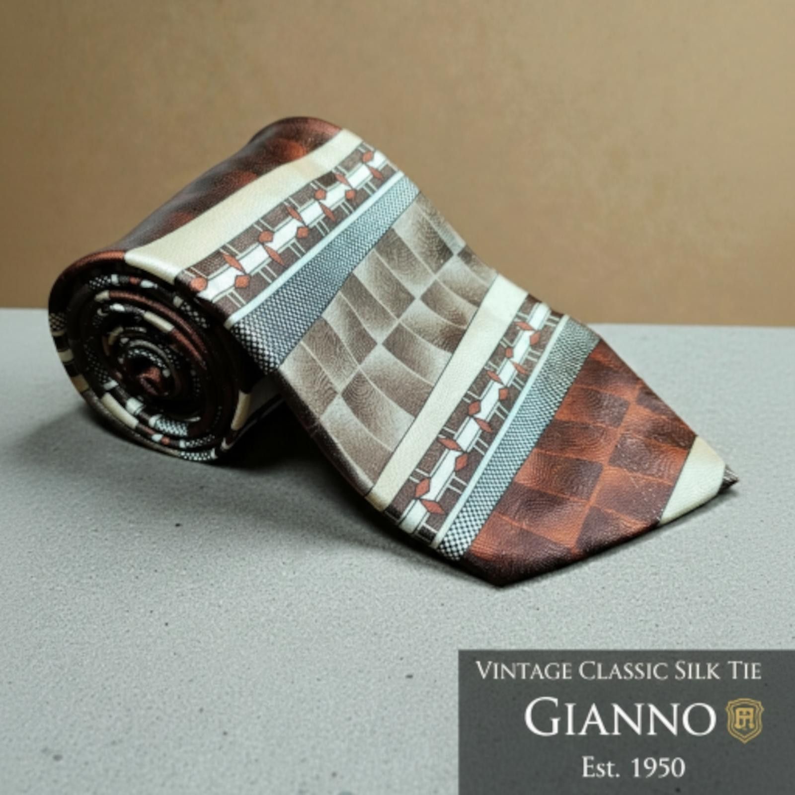 Gianni Valentino Vintage Classic Silk Tie by Gianno Size ONE SIZE - 1 Thumbnail