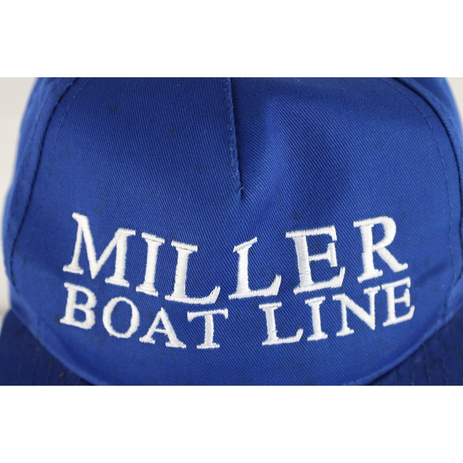 Vintage Vintage 90s Distressed Miller Boat Line Boating Hat Size ONE SIZE - 3 Thumbnail