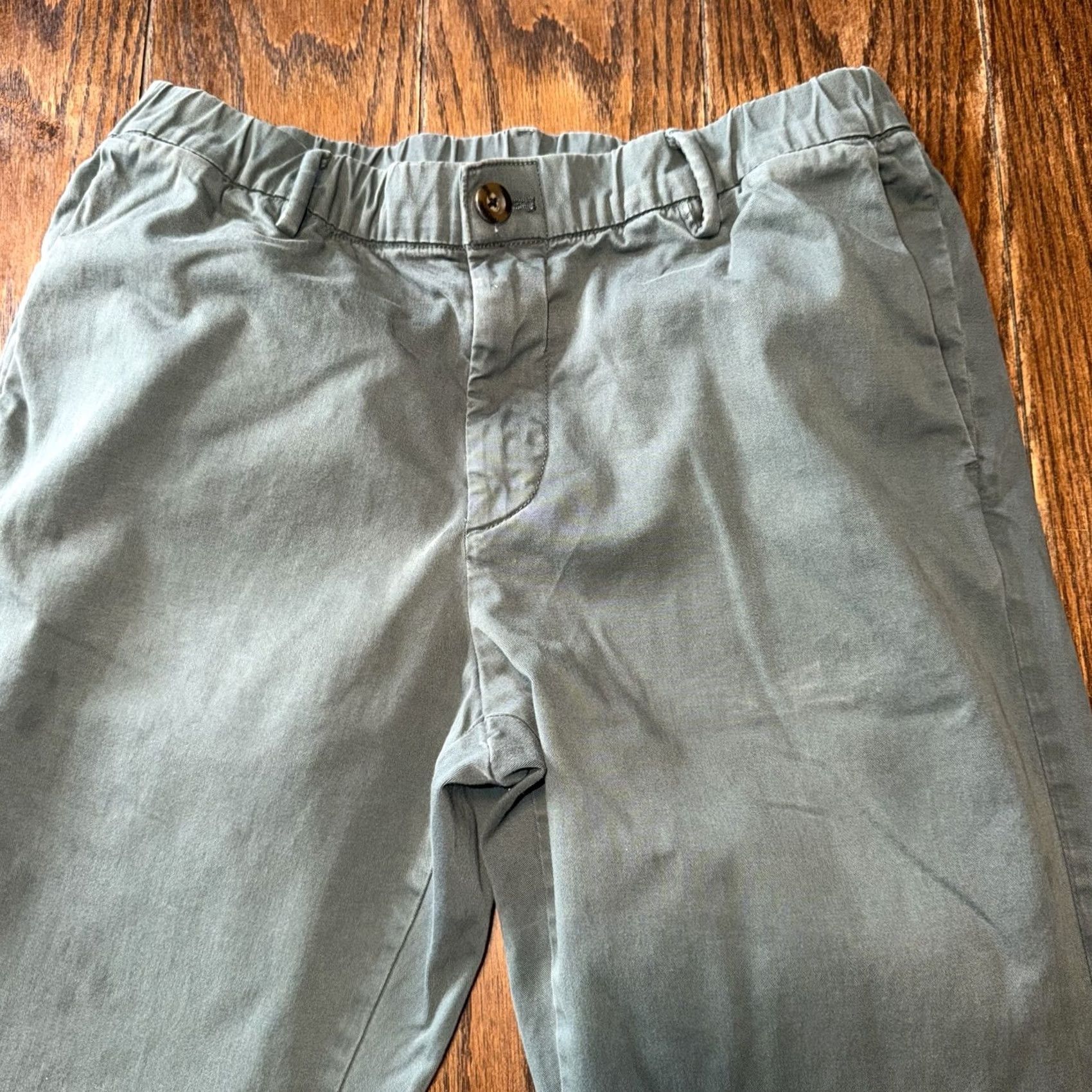 Vintage Bear Bottom Stretch Chino Pants Lot Of 2 Mens Medium 32 Green Red Tapered Size US 31 - 4 Thumbnail