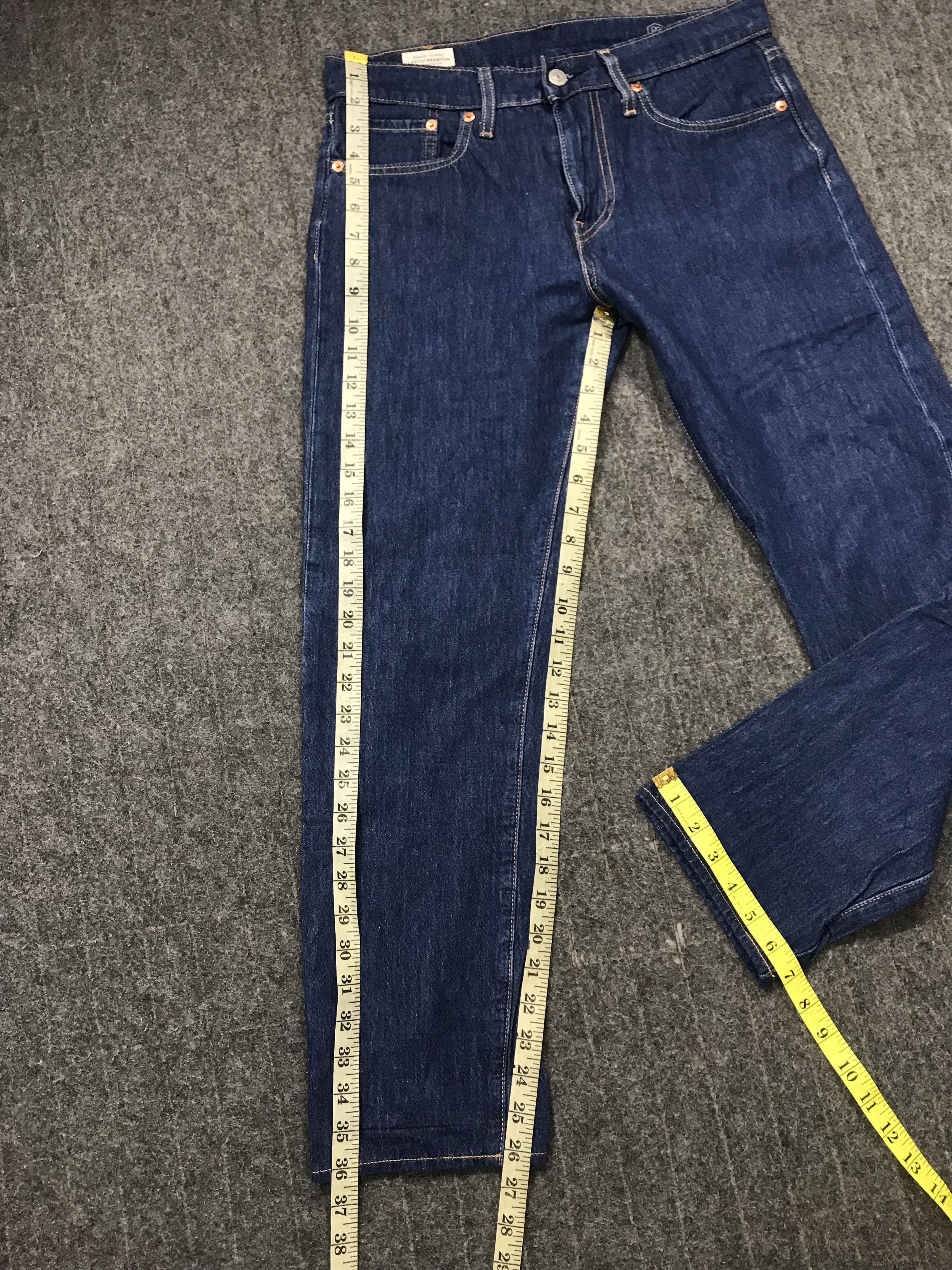 Levi's Levi’s Strauss Premium Lot 502 Big E Denim Jeans Dark Blue Size US 30 / EU 46 - 14 Thumbnail