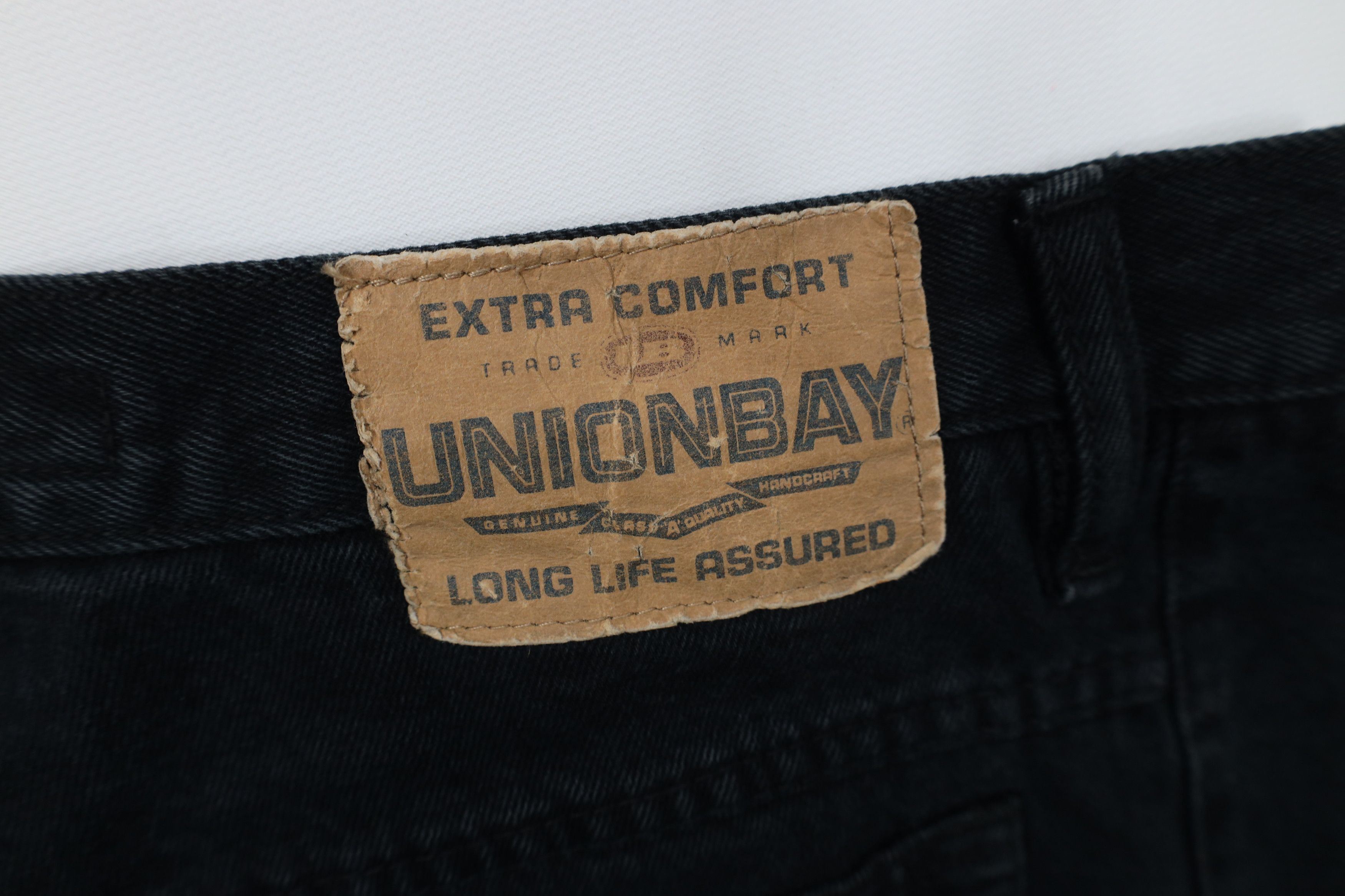 UNIONBAY Vintage 90s Unionbay Surfing Skateboard Dungaree Shorts Size US 36 / EU 52 - 13 Thumbnail