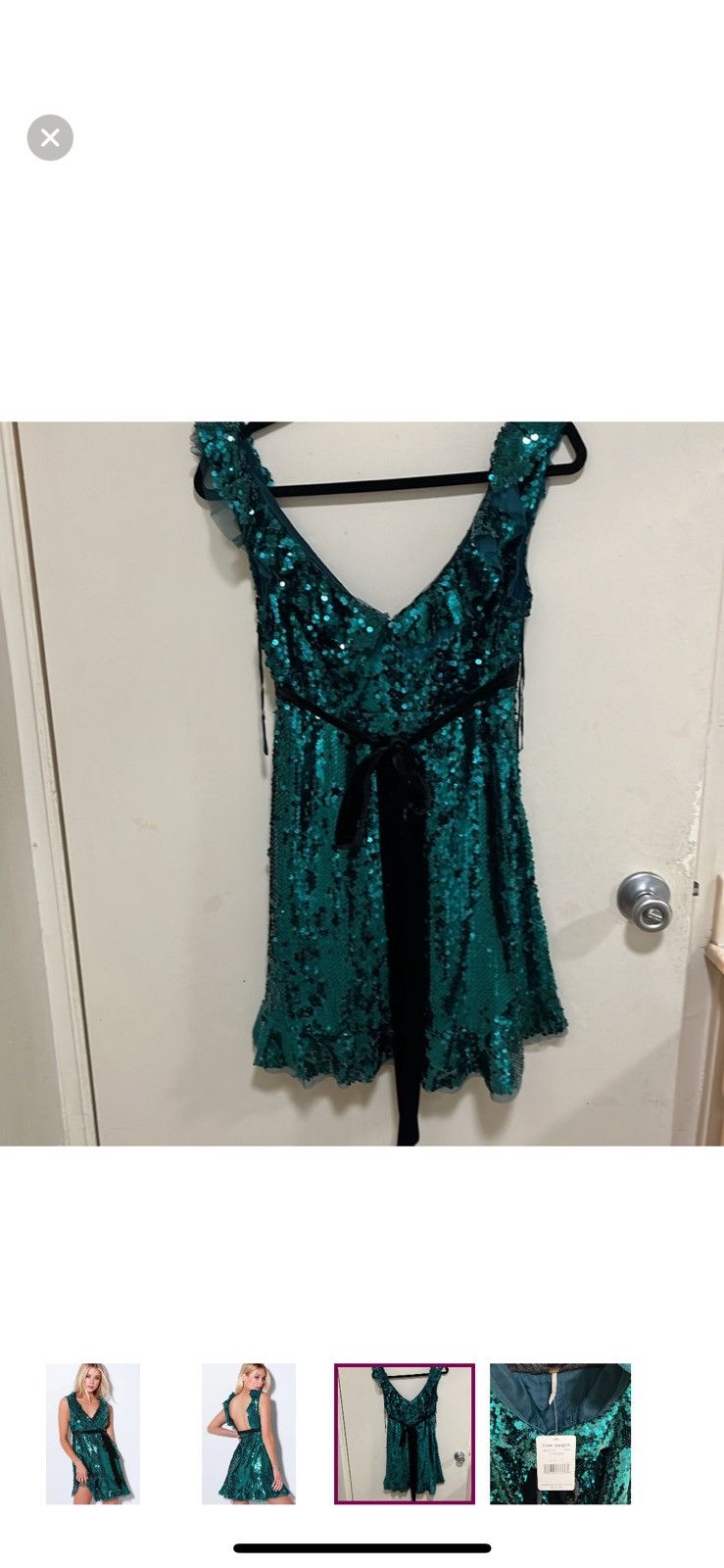 Free People Free people sequin siren tail green Size XS / US 0-2 / IT 36-38 - 3 Thumbnail