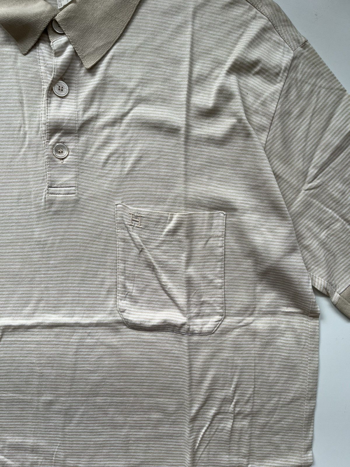 Hermes Vintage Hermes Poloshirt Size US M / EU 48-50 / 2 - 6 Thumbnail