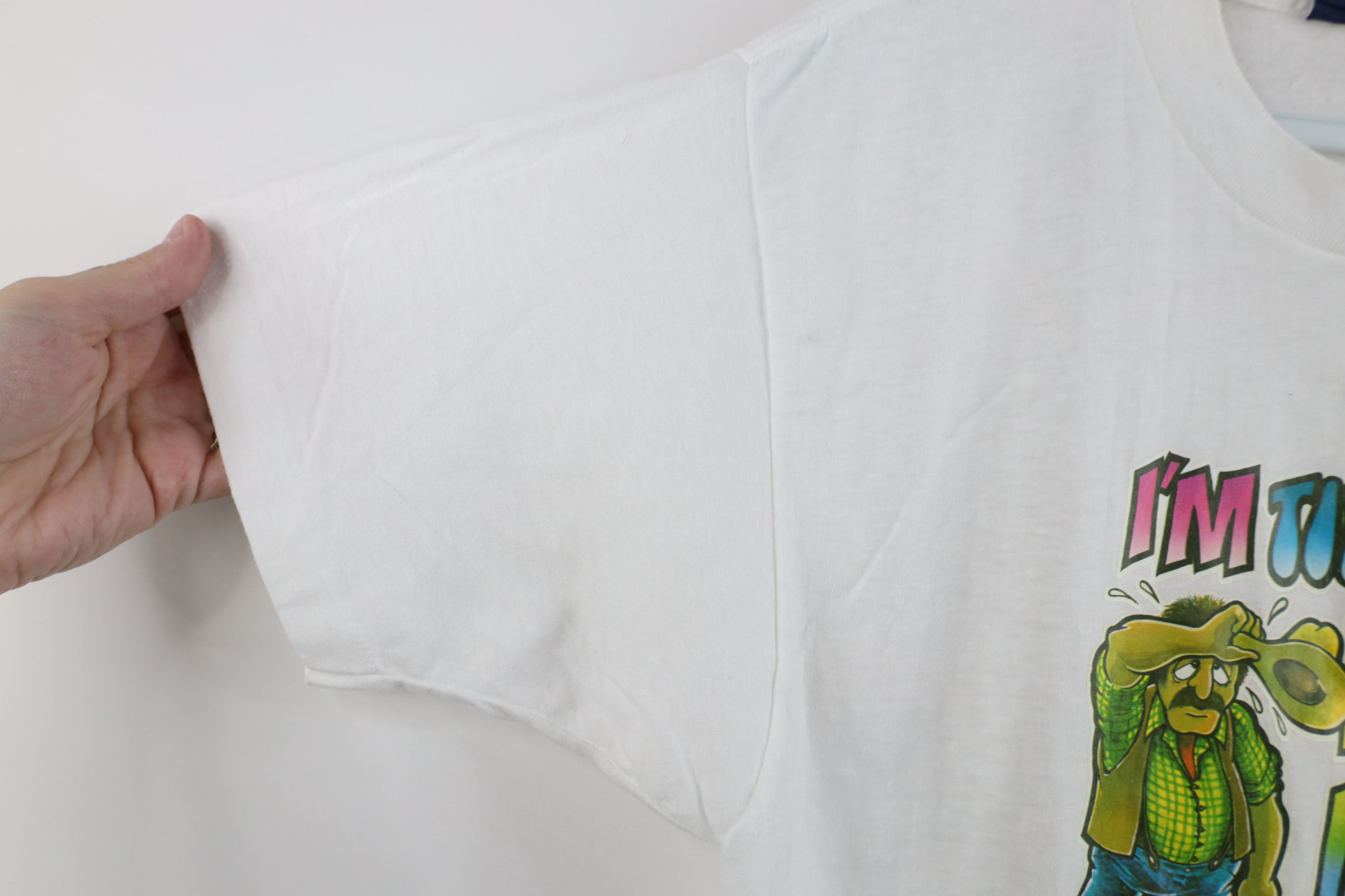Vintage Vintage 70s 80s Streetwear of Busting My Ass T-Shirt USA Size L / US 10 / IT 46 - 5 Thumbnail