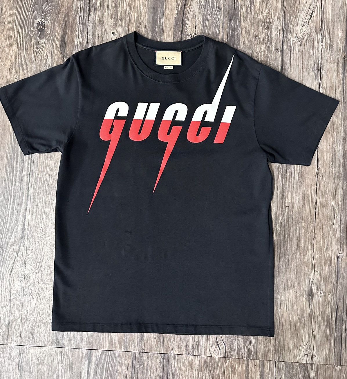累積売上総額第１位【GUCCI★20春夏】T-SHIRT W/ GUCCI BLADE 累積売上総額第1位【GUCCI☆20春夏】T-SHIRT W/ GUCCI BLADE