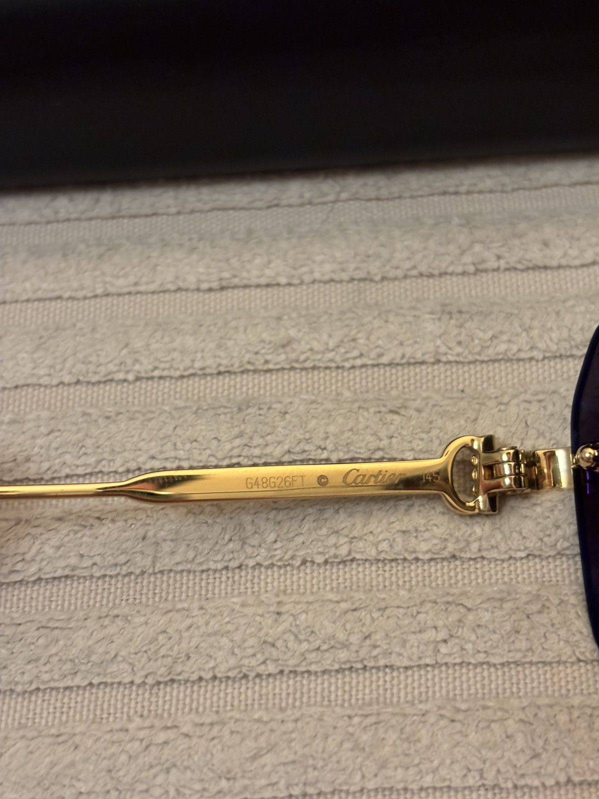 Cartier Authentic Cartier G48 G26 FT rimless sunglasses Size ONE SIZE - 7 Thumbnail