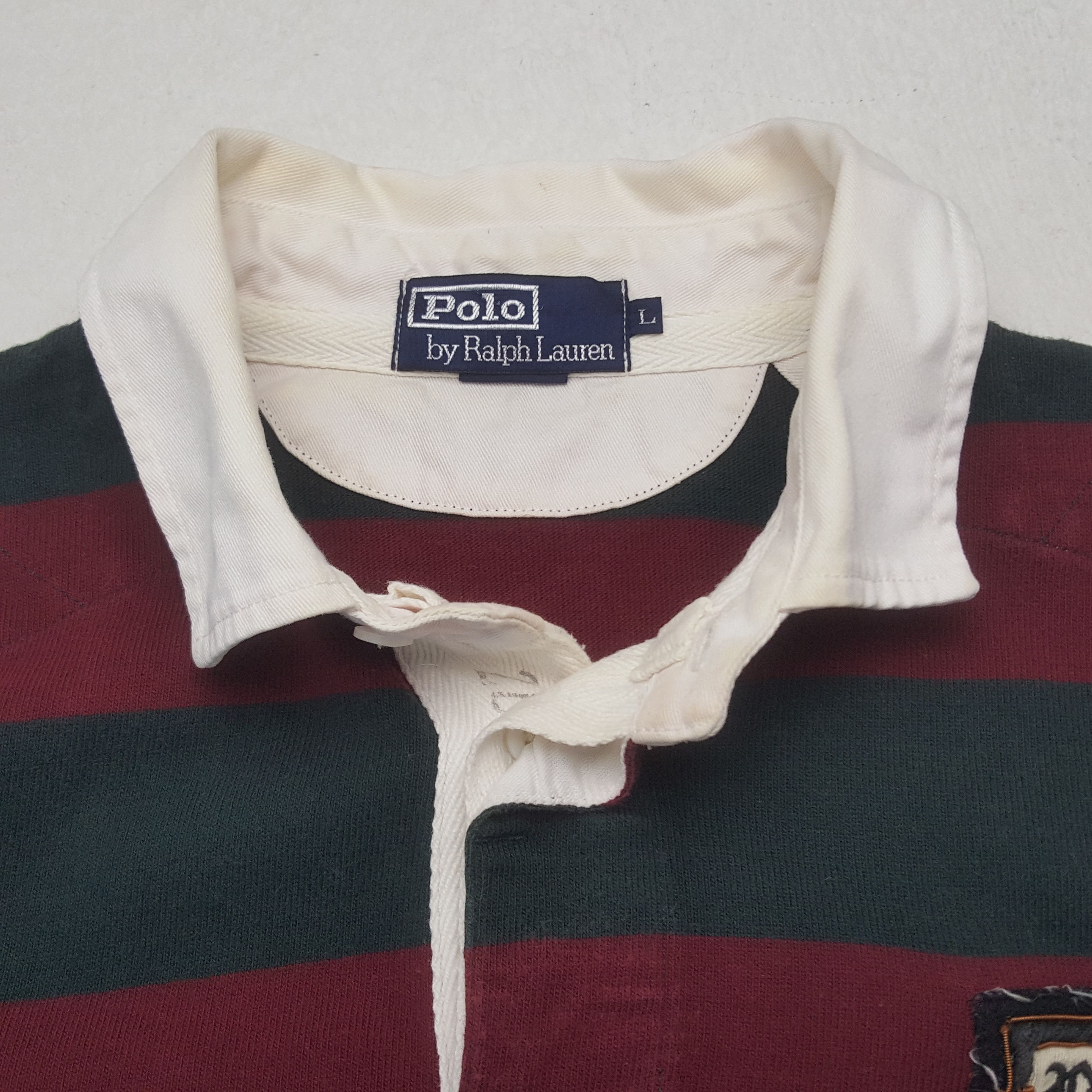 Polo Ralph Lauren Vintage Polo Ralph Lauren RL Striped Polos Shirt Size US L / EU 52-54 / 3 - 4 Thumbnail