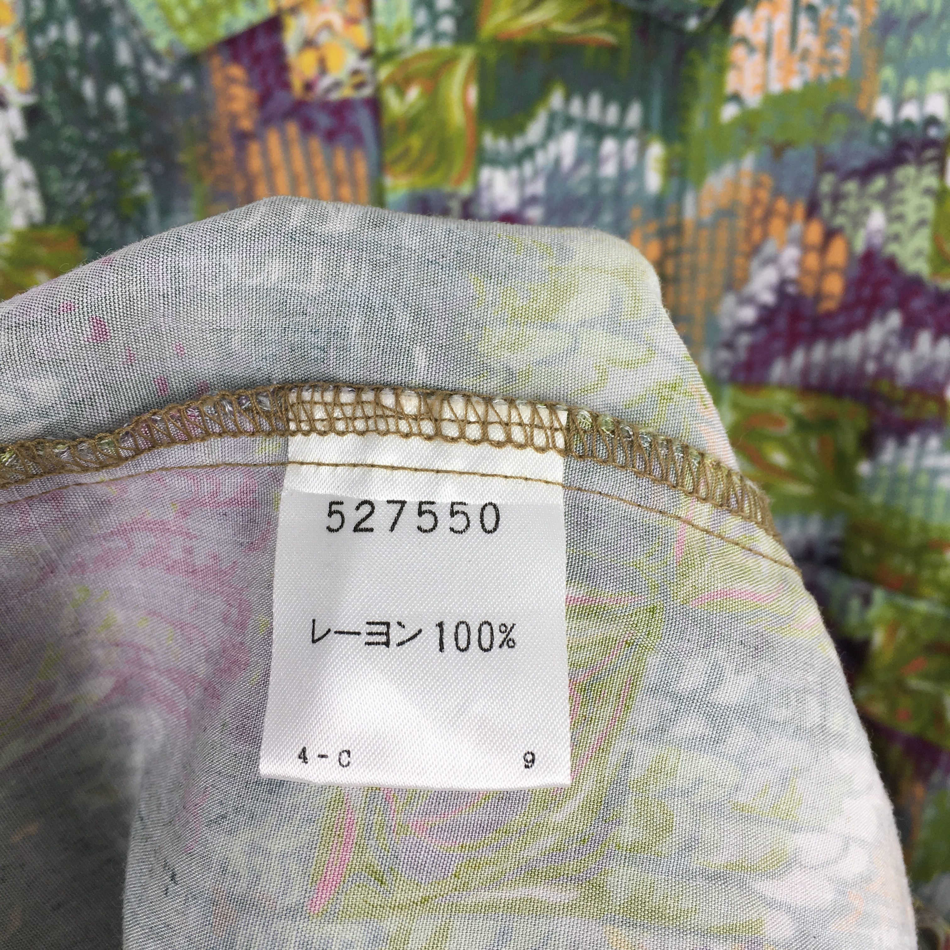 Vintage Vintage 90s Patchwork Abstract Funky Rayon Shirt XL Size US XL / EU 56 / 4 - 6 Thumbnail