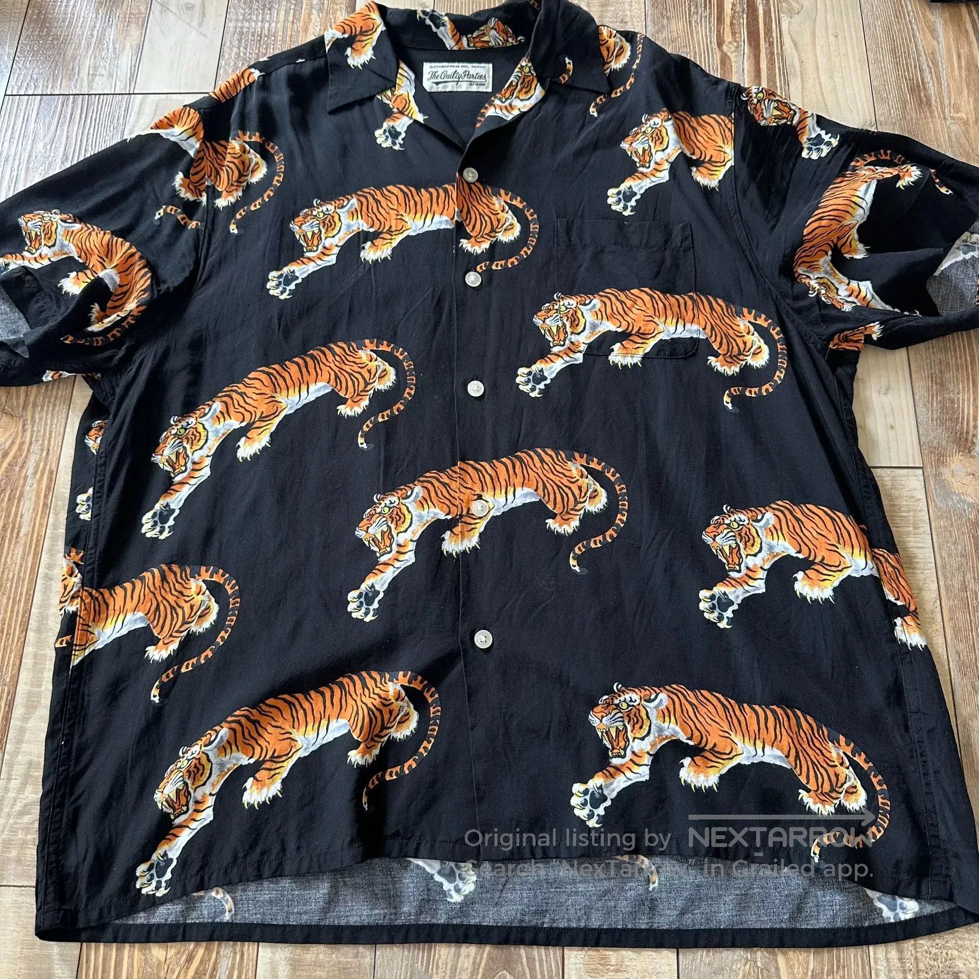 Wacko Maria print short sleeve shirt. Size US XL / EU 56 / 4 - 4 Thumbnail