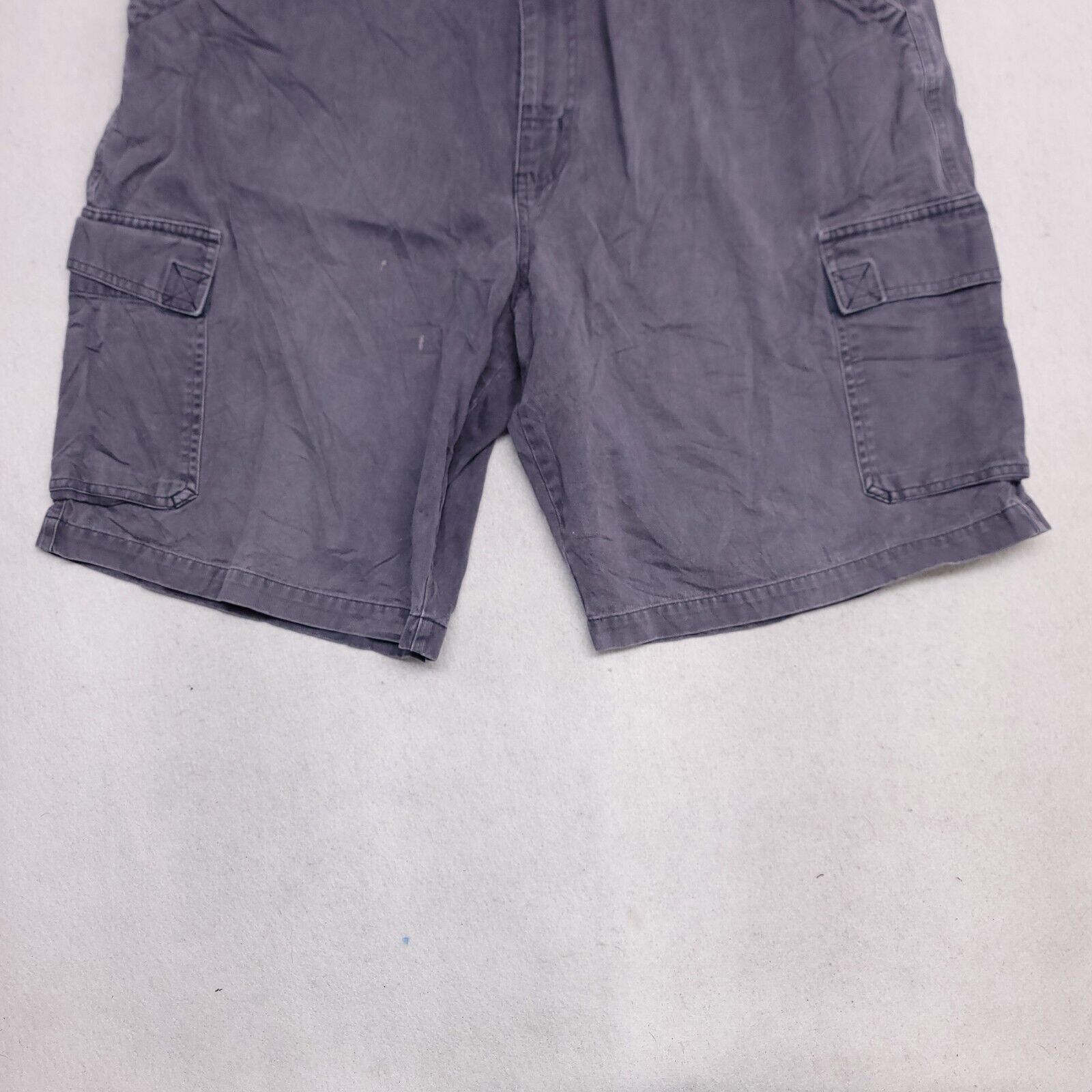 Roundtree & Yorke Roundtree & Yorke Button Up Cargo Shorts Mens Size 36 Blue Size US 36 / EU 52 - 3 Thumbnail