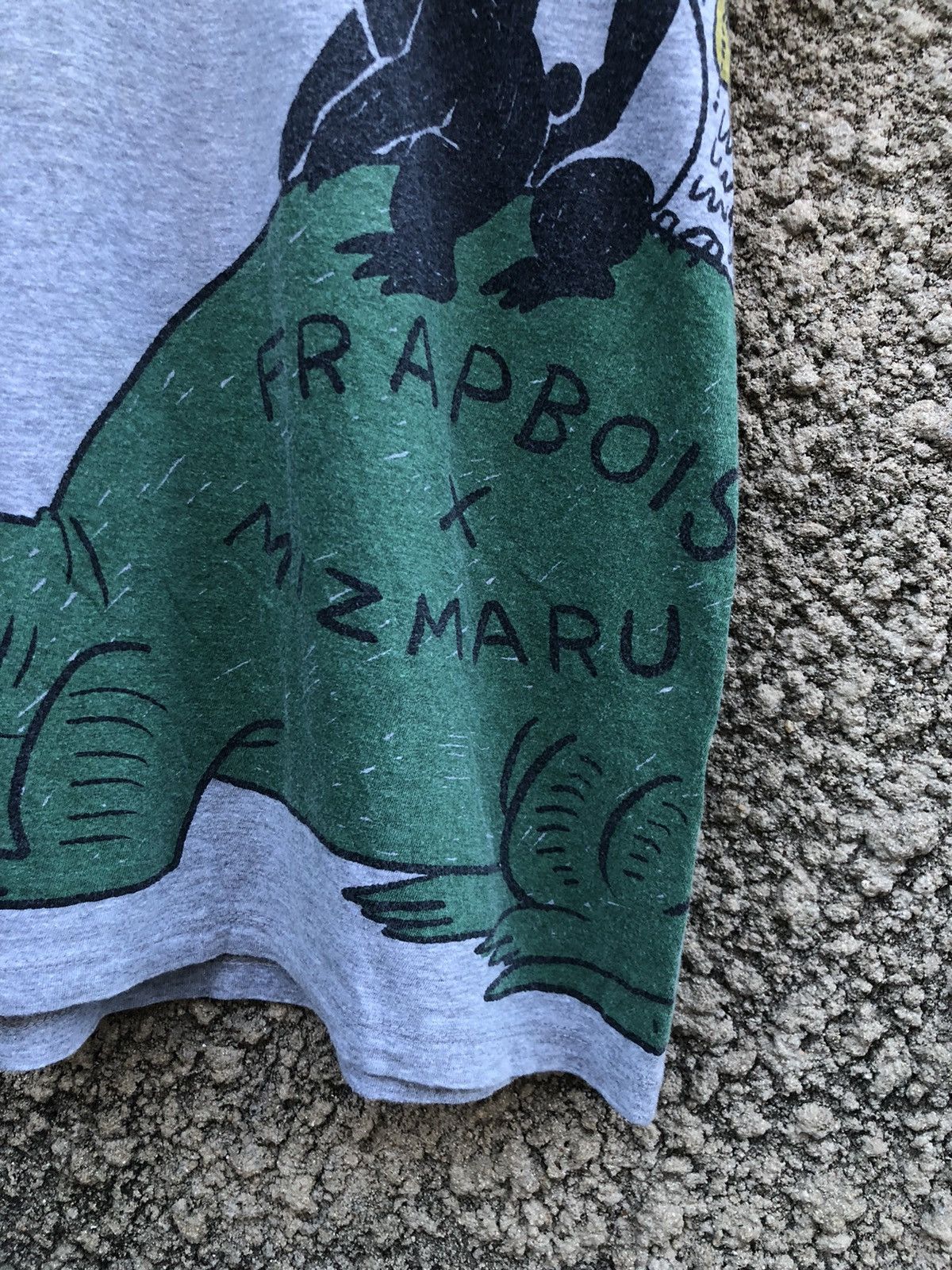 Frapbois × Issey Miyake × Japanese Brand Frapbois X Mizmaru Tshirt by Issey Miyake Size US L / EU 52-54 / 3 - 6 Thumbnail