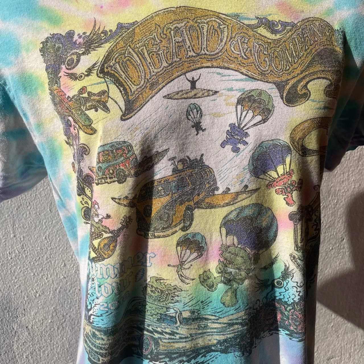 Grateful Dead GRATEFUL DEAD TOUR 2018 TIE DYE NICE VINTAGE FADE Size US M / EU 48-50 / 2 - 2 Thumbnail