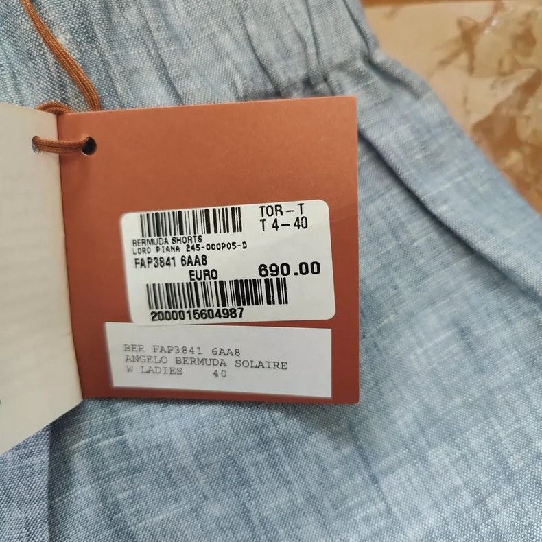 Loro Piana LORO PIANA Flax shorts Size 25" / US 0 / IT 36 - 3 Thumbnail
