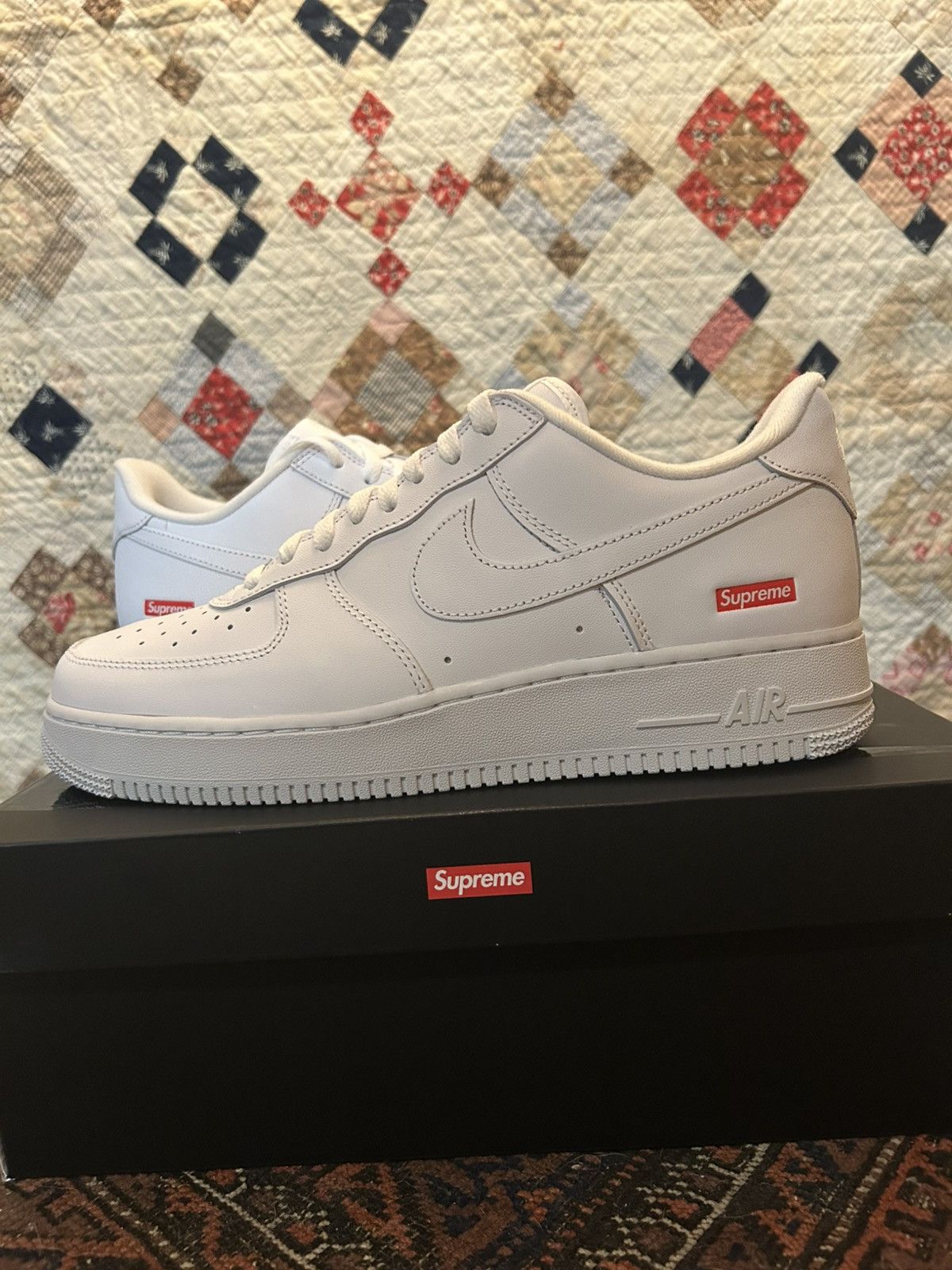 Supreme Supreme Nike Air Force 1 Size US 10.5 / EU 43-44 - 2 Thumbnail