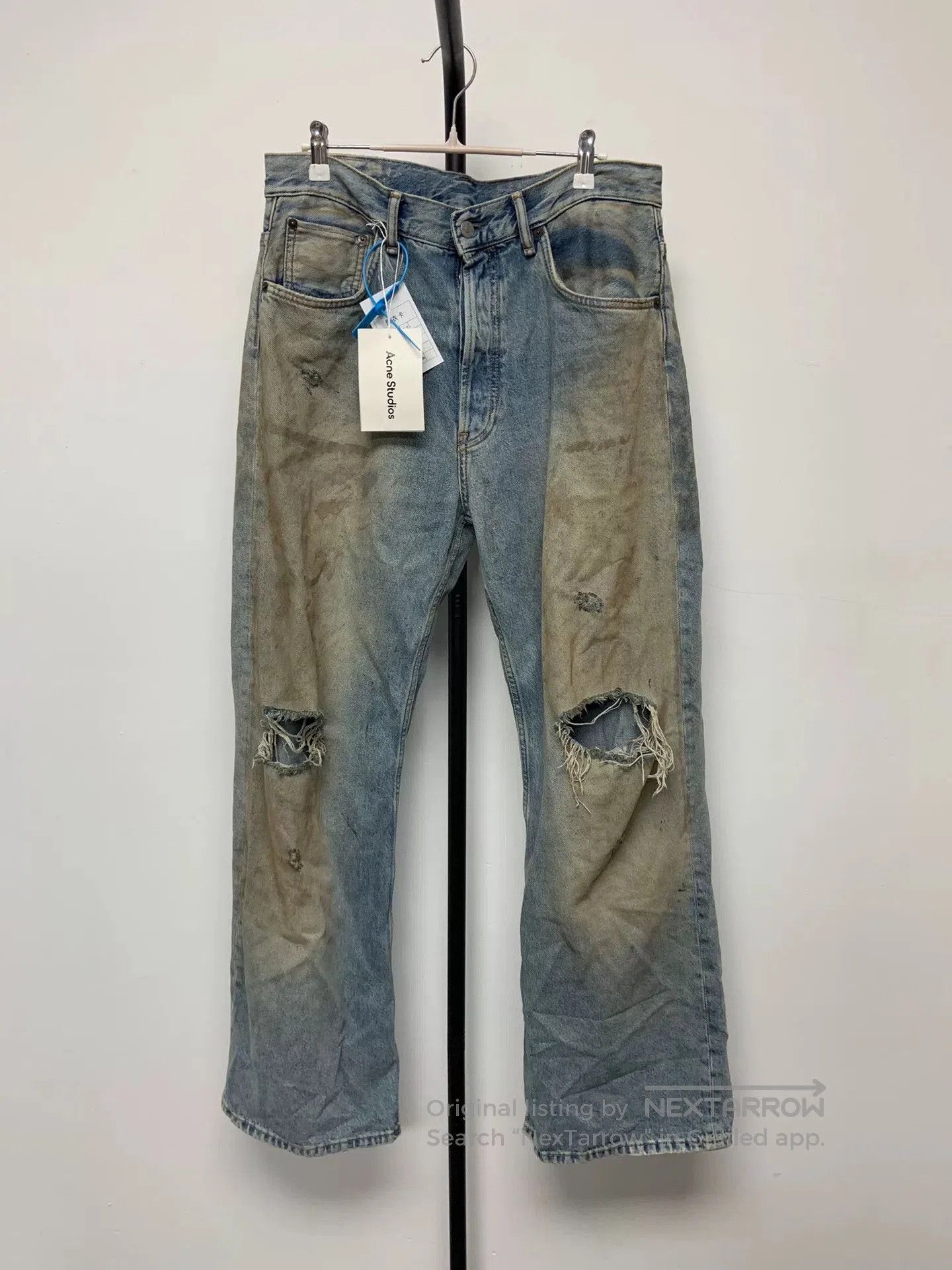 Acne Studios acne studios blue oversized wide. Size US 32 / EU 48 - 1 Thumbnail