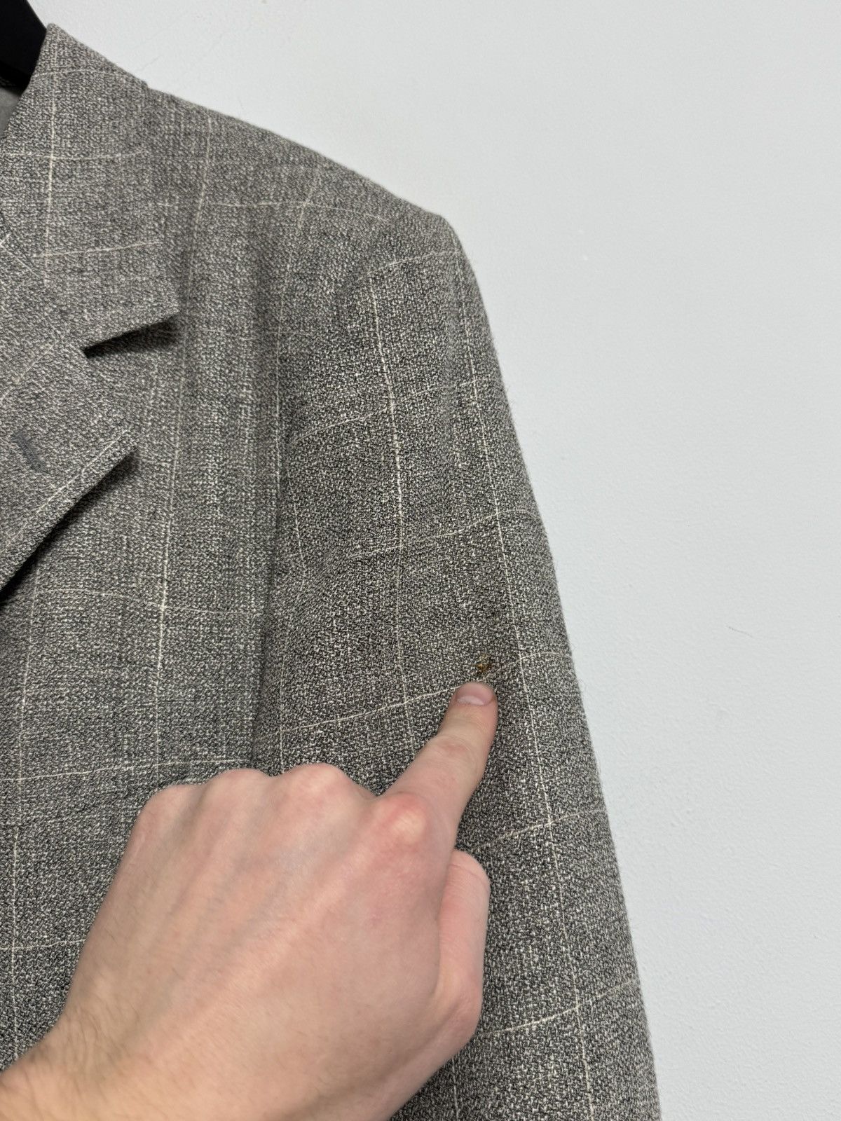 Pal Zileri Pal Zileri Gruppo Forall Blazer Men’s Gray Luxury Size 54L - 10 Thumbnail