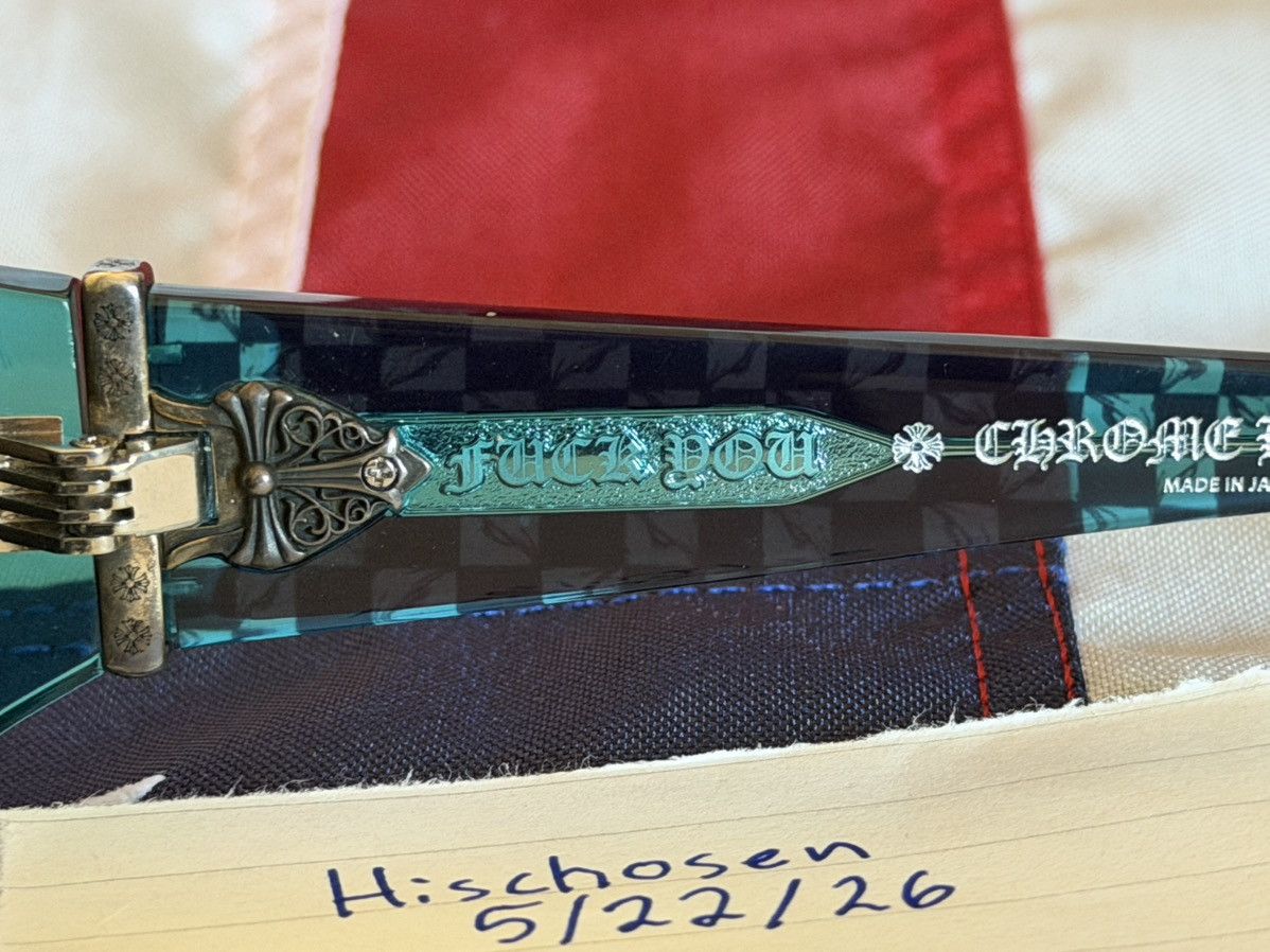 Chrome Hearts Chrome Hearts x Matty Boy blue sunglasses Size ONE SIZE - 12 Thumbnail