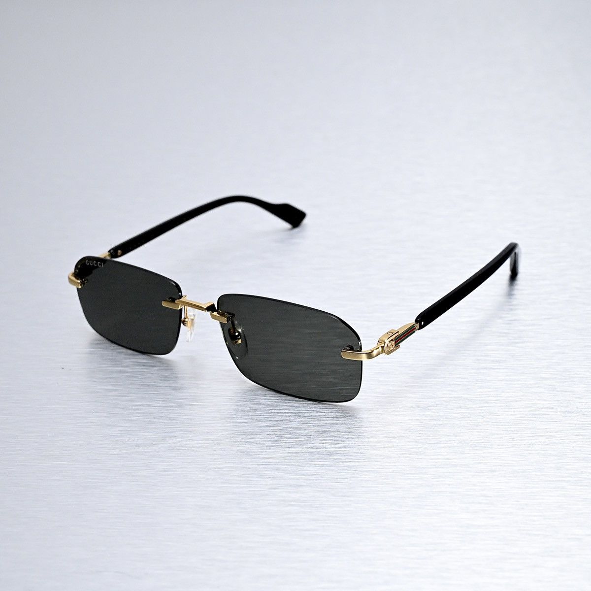 Gucci GUCCI GG1221S 001 SUNGLASSES Size ONE SIZE - 1 Thumbnail