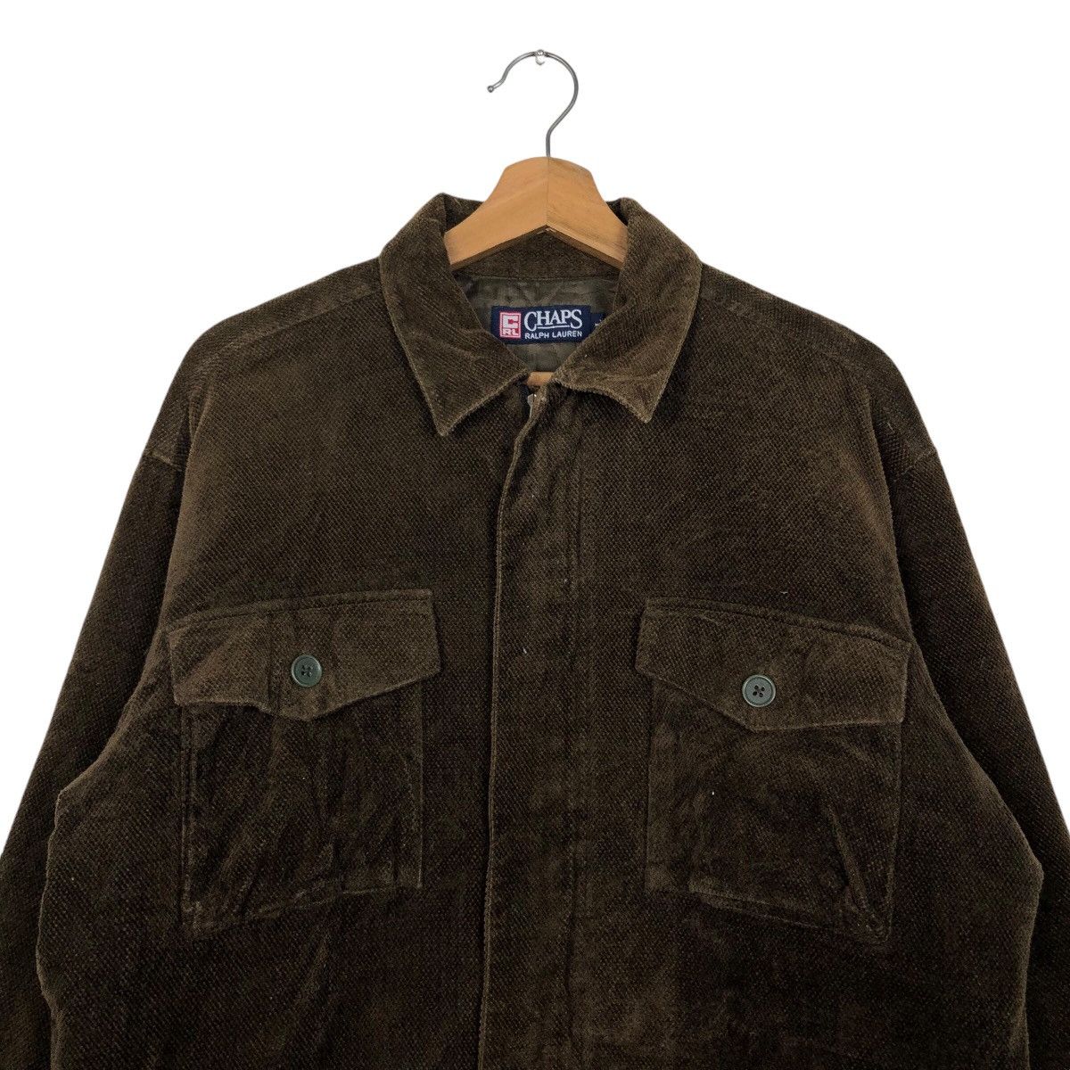 Chaps Ralph Lauren 📌Vintage Velvet Chore Jacket Chaps Ralph Lauren Size US L / EU 52-54 / 3 - 4 Thumbnail