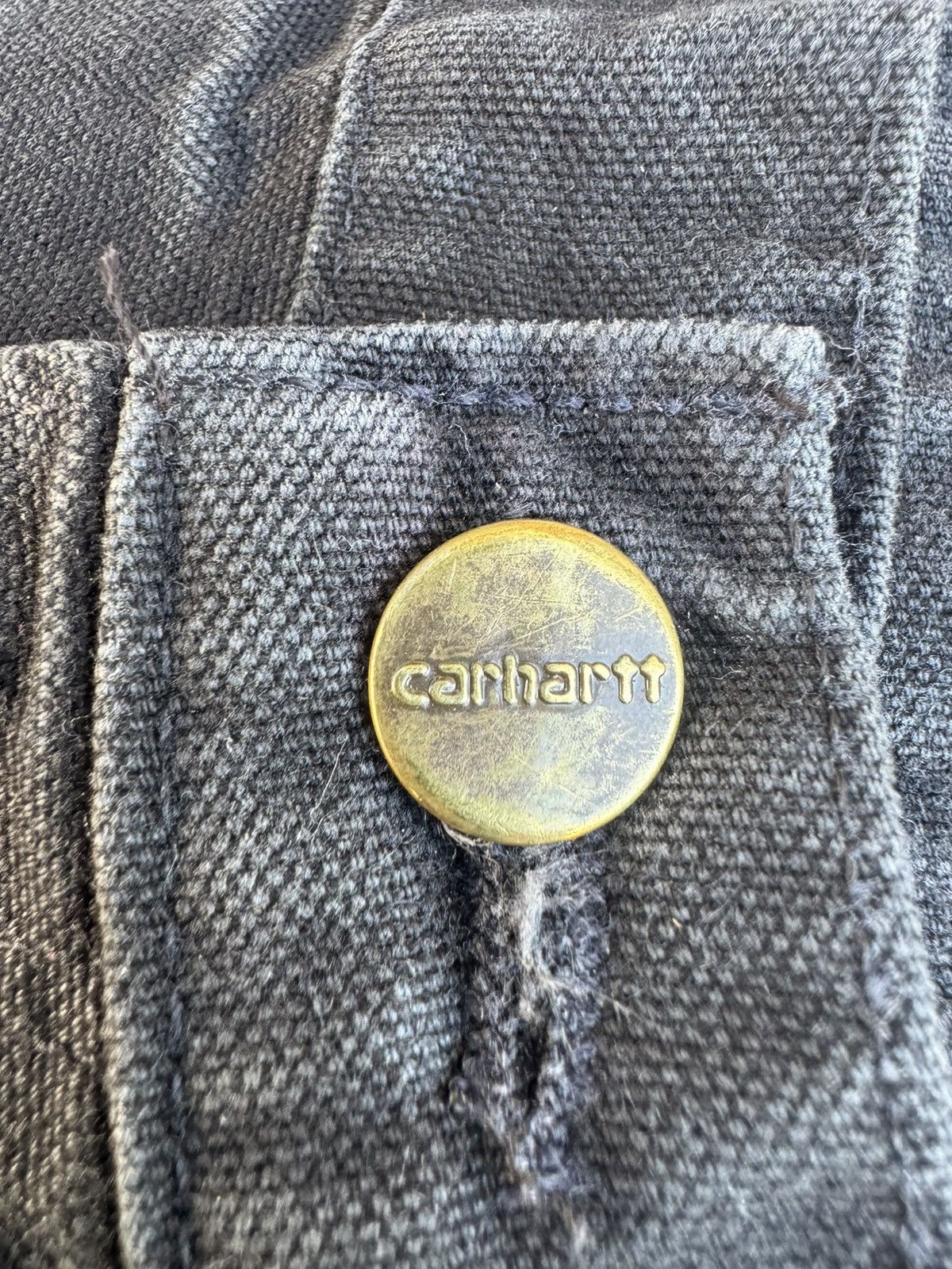 Carhartt × Vintage Vintage Carhartt B136 Black Double Knee Size US 36 / EU 52 - 10 Thumbnail