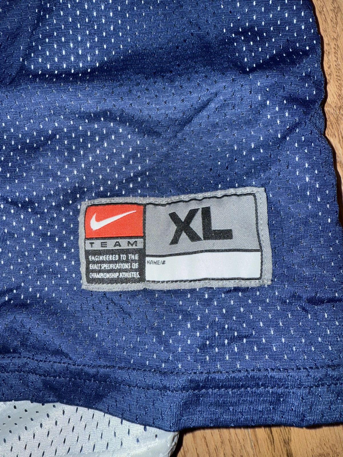 Nike Blue/White Reversible Mens Lacrosse “224” Jersey Size US XL / EU 56 / 4 - 6 Thumbnail