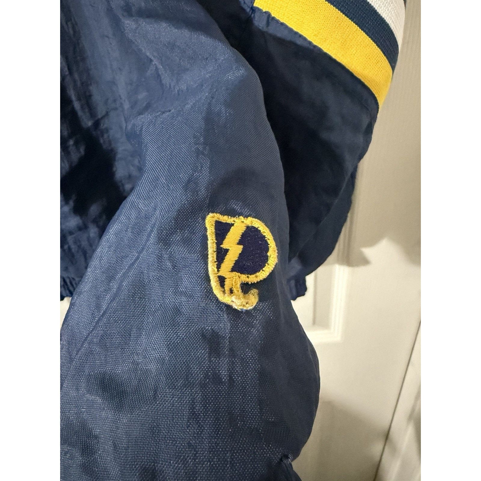 Pro Player Vtg Indiana Pacers Pro Player Pullover Jacket Sz M 90s NBA Size US M / EU 48-50 / 2 - 3 Thumbnail