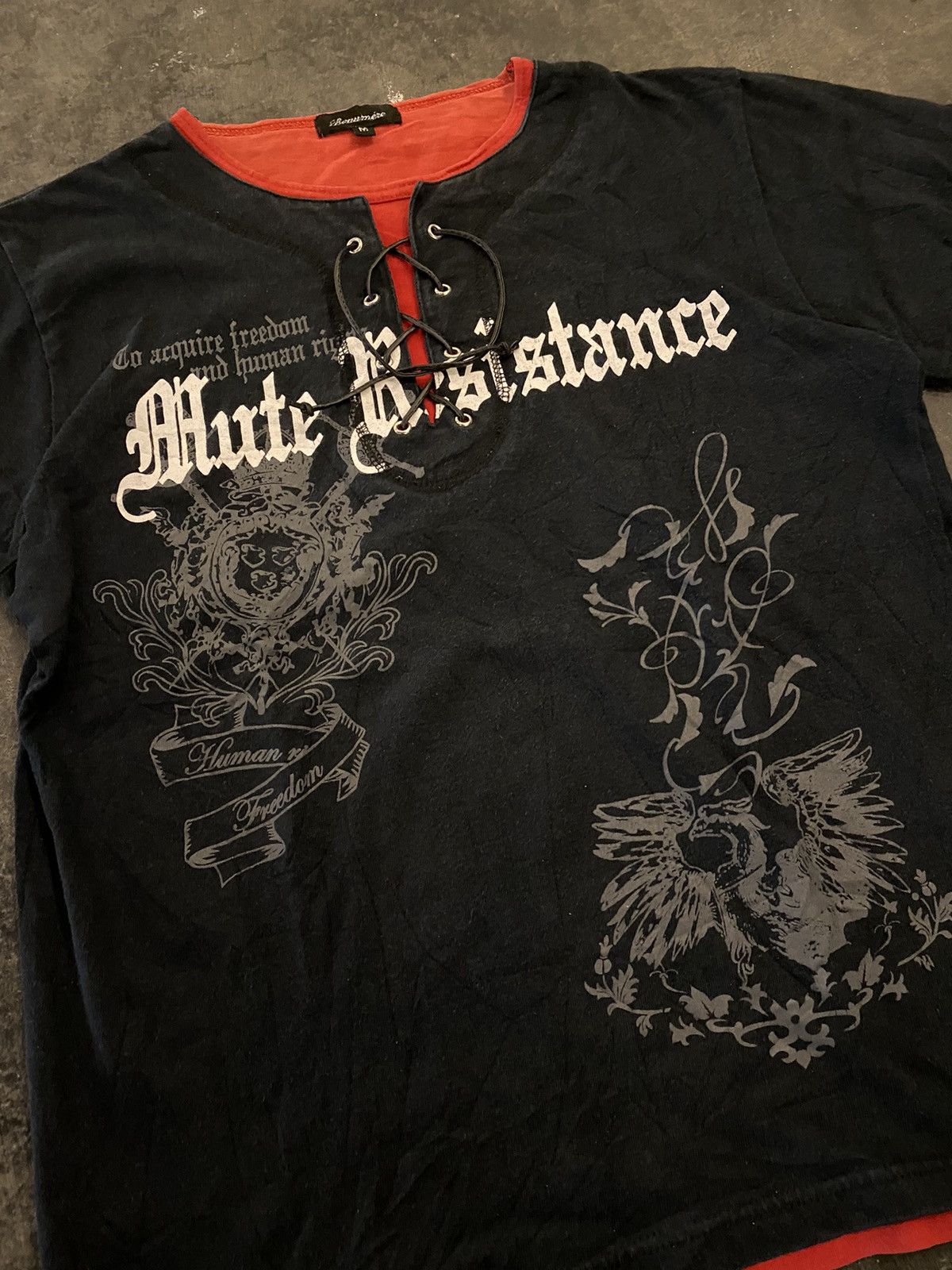 Hysteric Glamour × If Six Was Nine Y2k Beaumere ifsixwasnine punk style tshirt Size US M / EU 48-50 / 2 - 2 Thumbnail