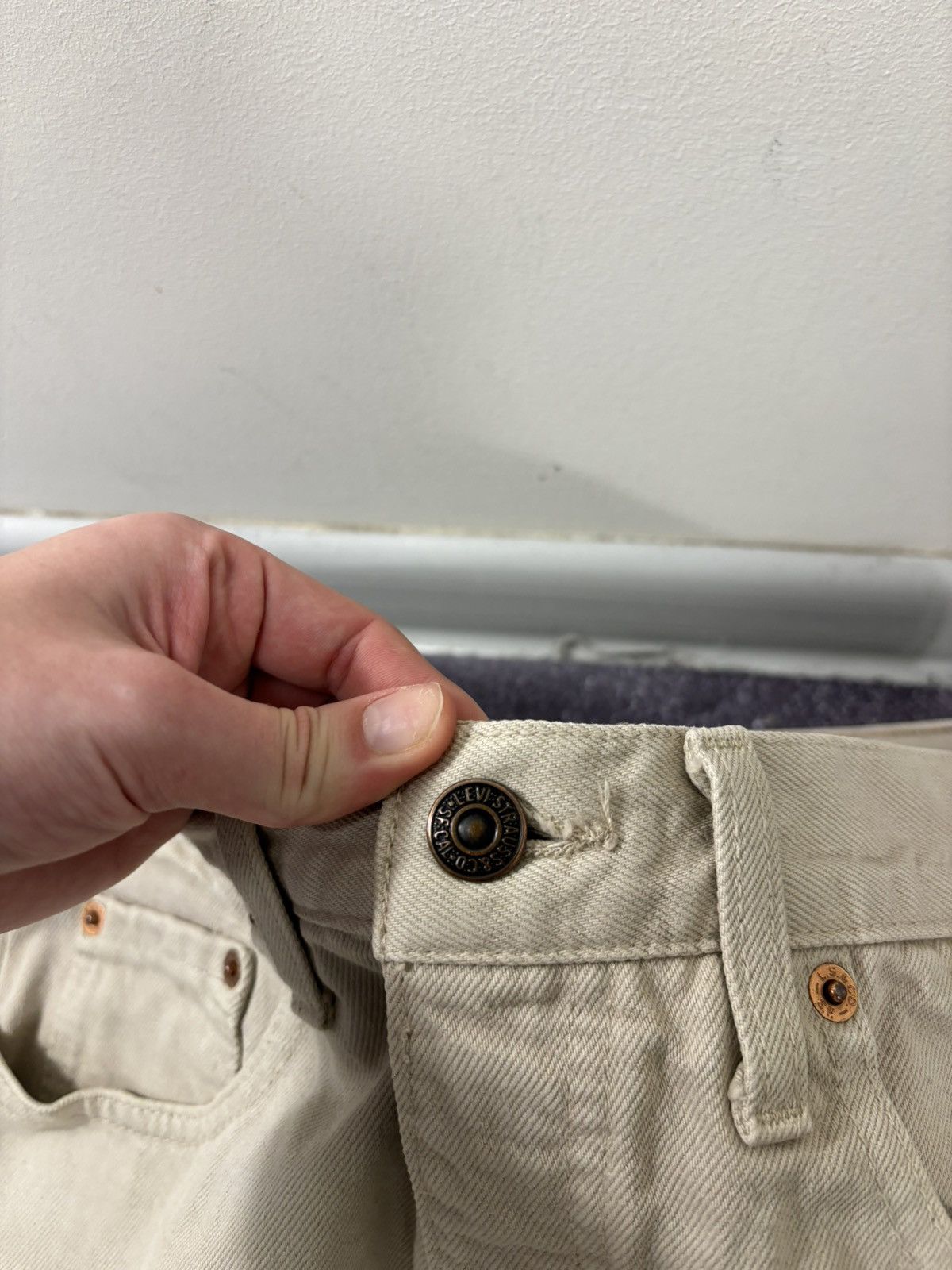 Levi's Vintage Levi’s 615 02 Orange Tab Straight Fit Denim Jeans Size US 31 - 14 Thumbnail