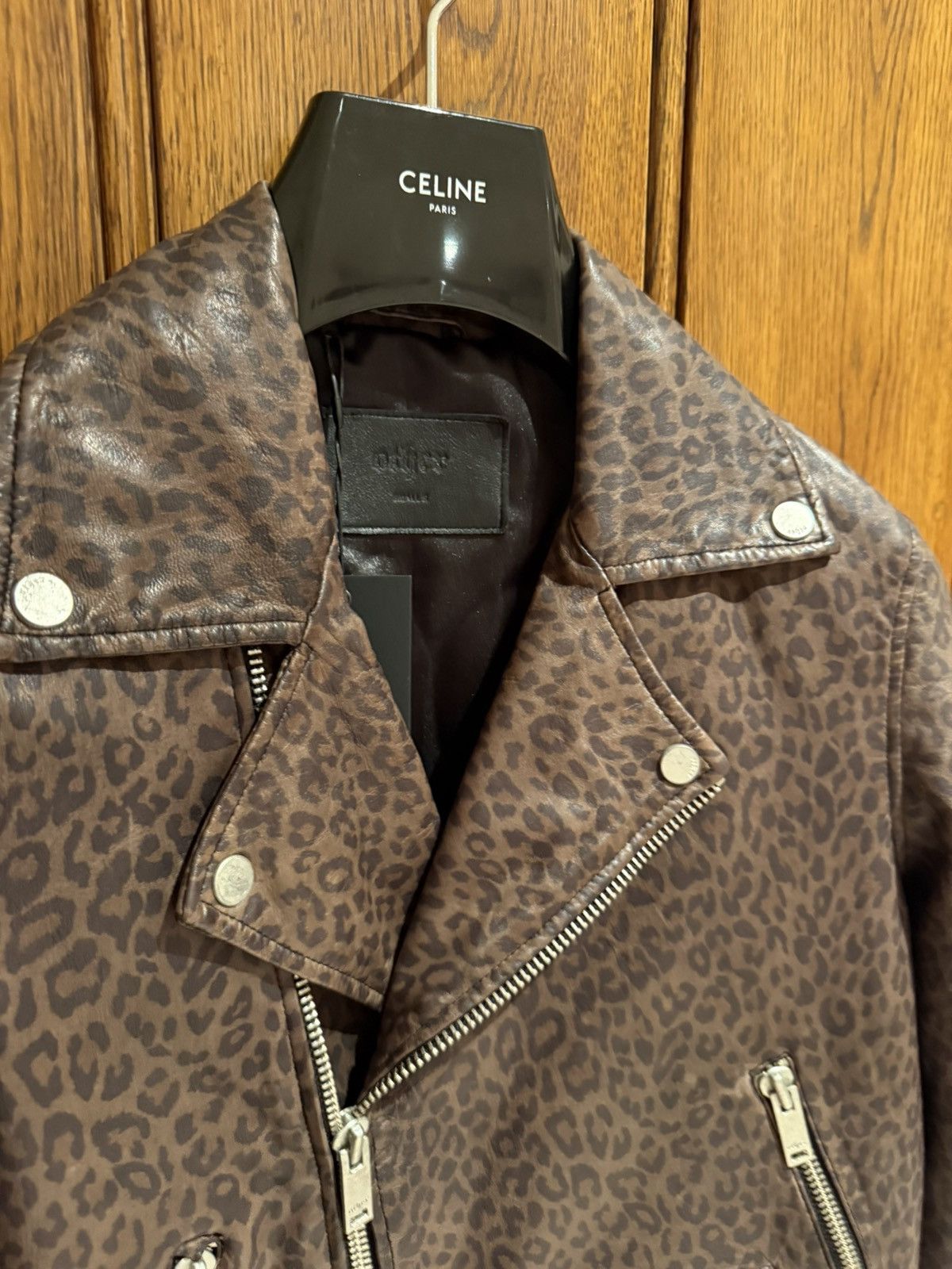 Other UK Other leopard leather biker jacket Small Size US S / EU 44-46 / 1 - 11 Thumbnail