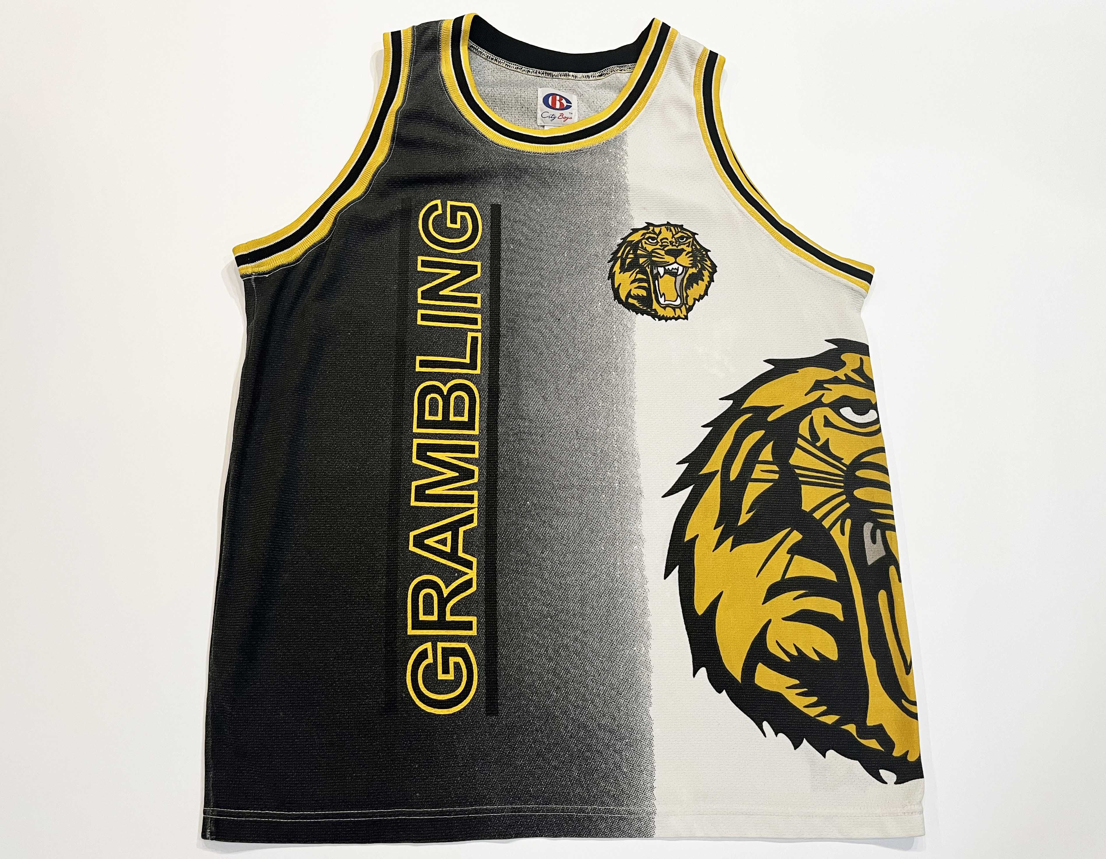 NCAA × Vintage Vintage City Boys Grambling State Tigers Basketball Jersey Size US L / EU 52-54 / 3 - 1 Thumbnail