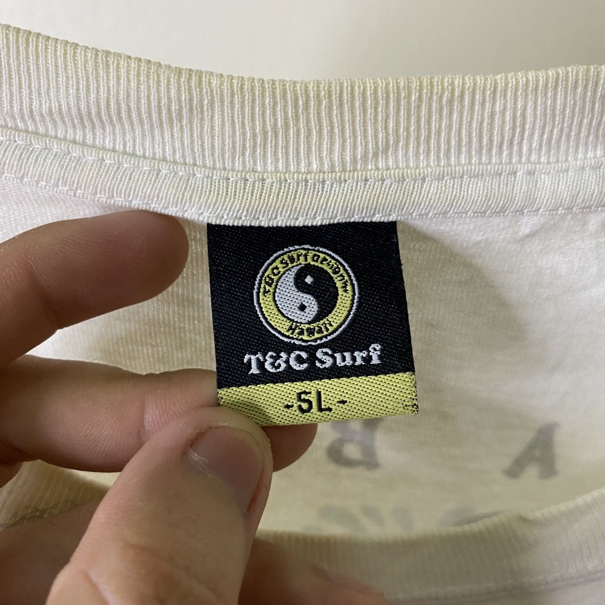 Vintage Y2K T&C Surf Crazy Back Graphic Surfing T Shirt Size US XXL / EU 58 / 5 - 3 Thumbnail