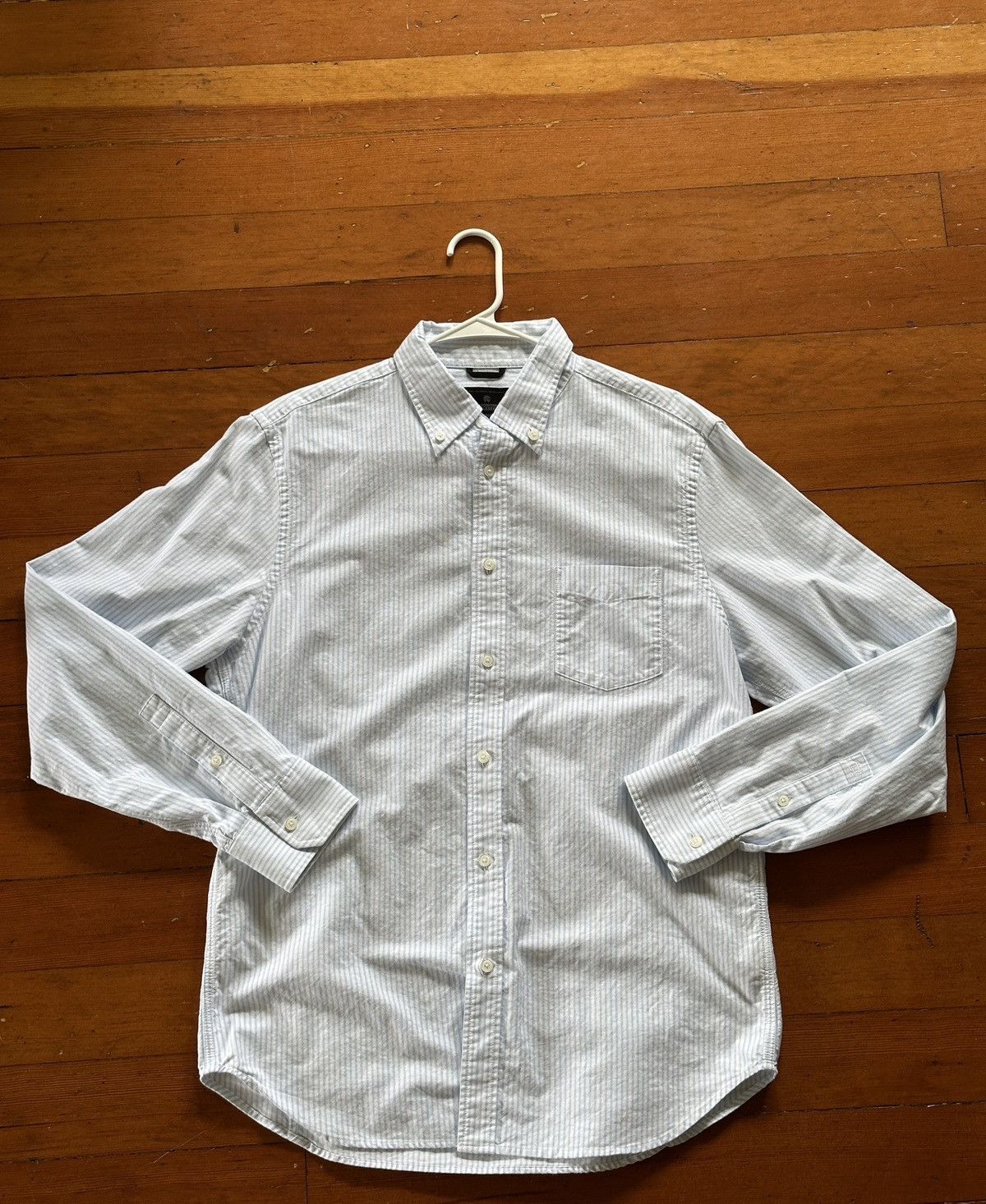 Reigning Champ Reigning Champ Striped Oxford Button Down Size US L / EU 52-54 / 3 - 1 Thumbnail