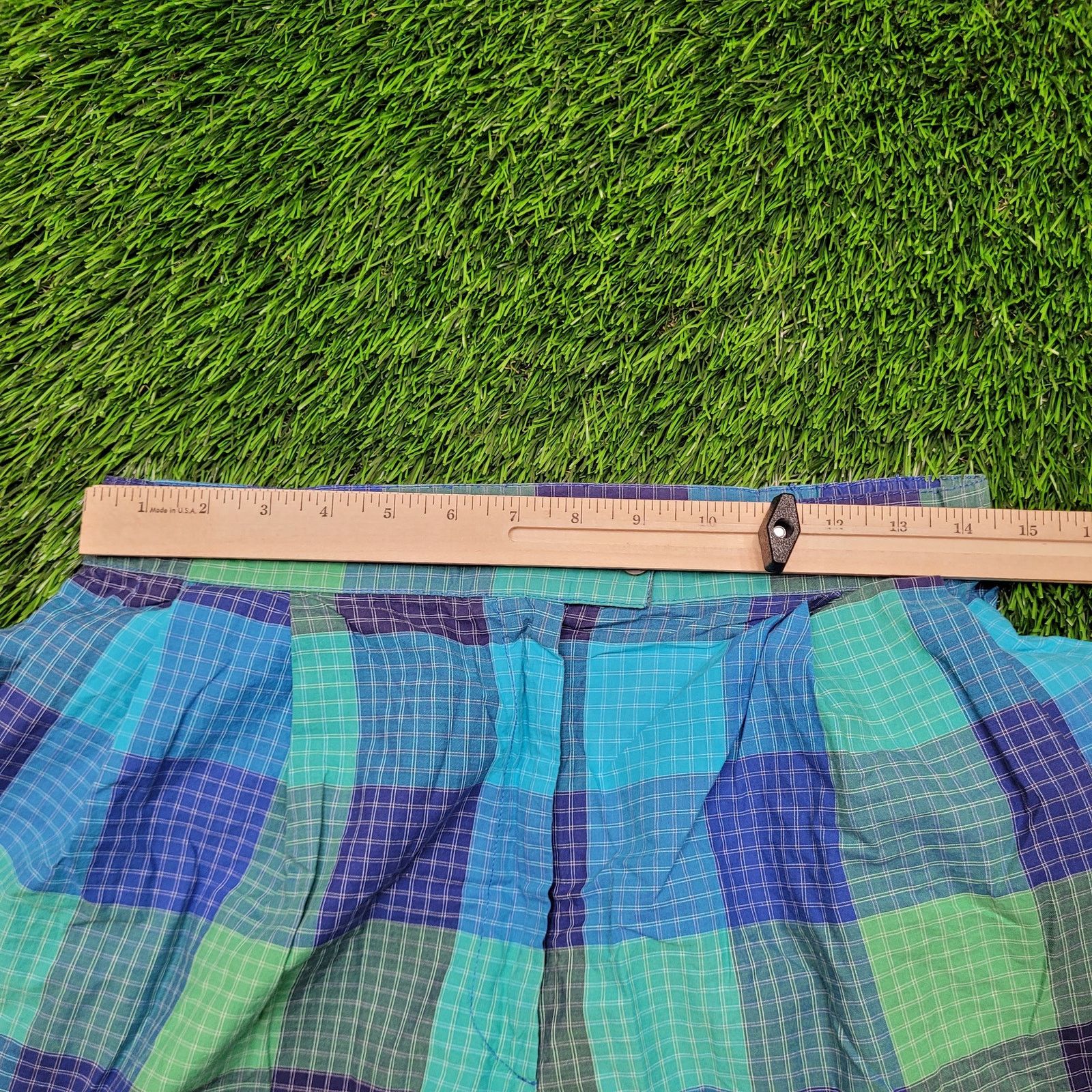Lyle & Scott VTG 80s Lyle & Scott Pleated High Waisted Mom Shorts 6 28" Size 28" / US 6 / IT 42 - 6 Thumbnail