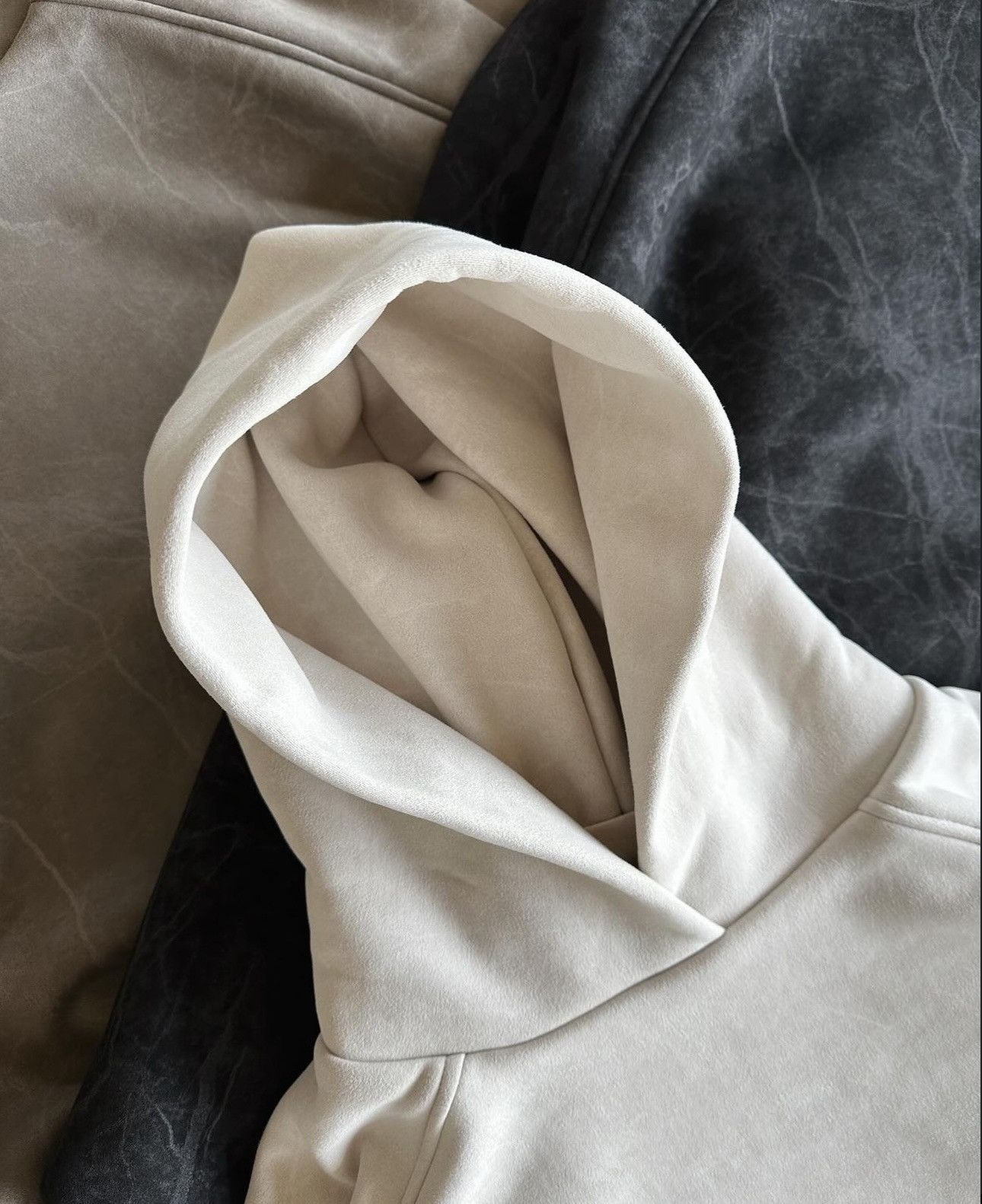 Saalt Studio Saalt Studio Cream Souffle Hoodie Size XL Size US XL / EU 56 / 4 - 4 Thumbnail