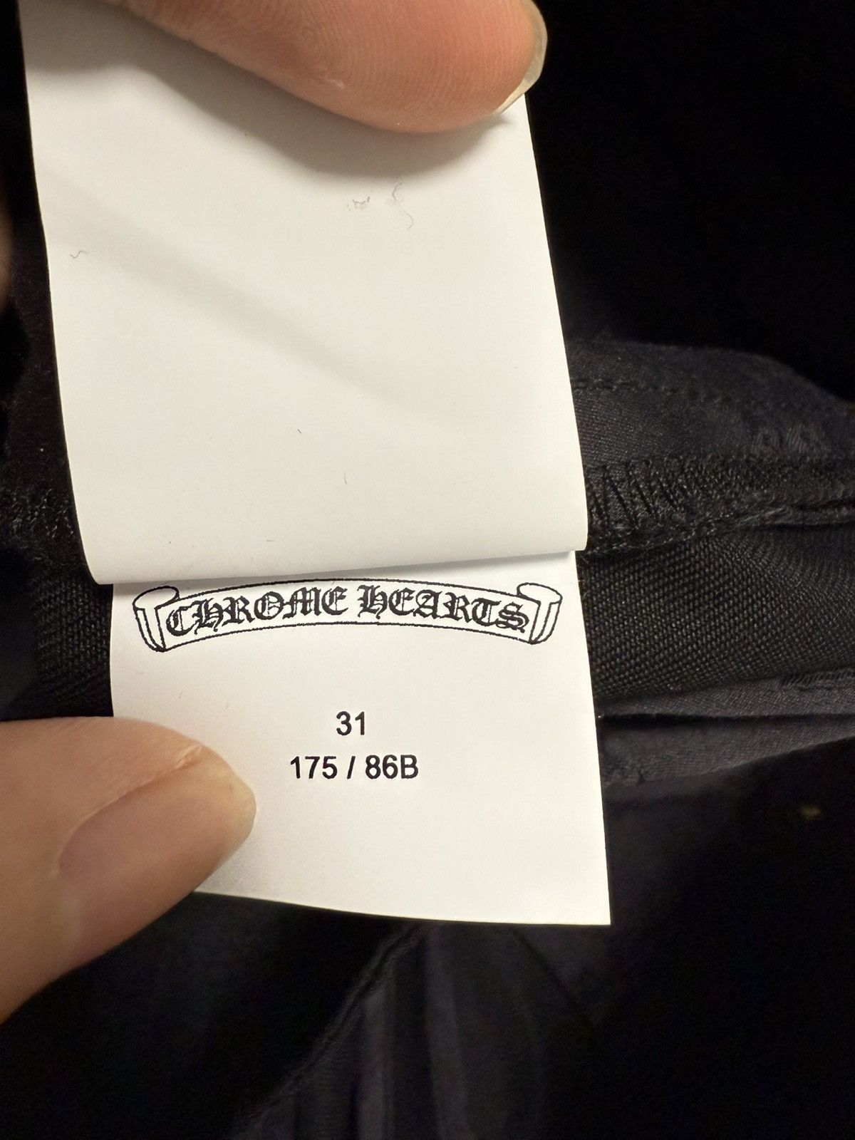 Chrome Hearts Chrome hearts chino black and camouflage patches Size US 31 - 8 Thumbnail