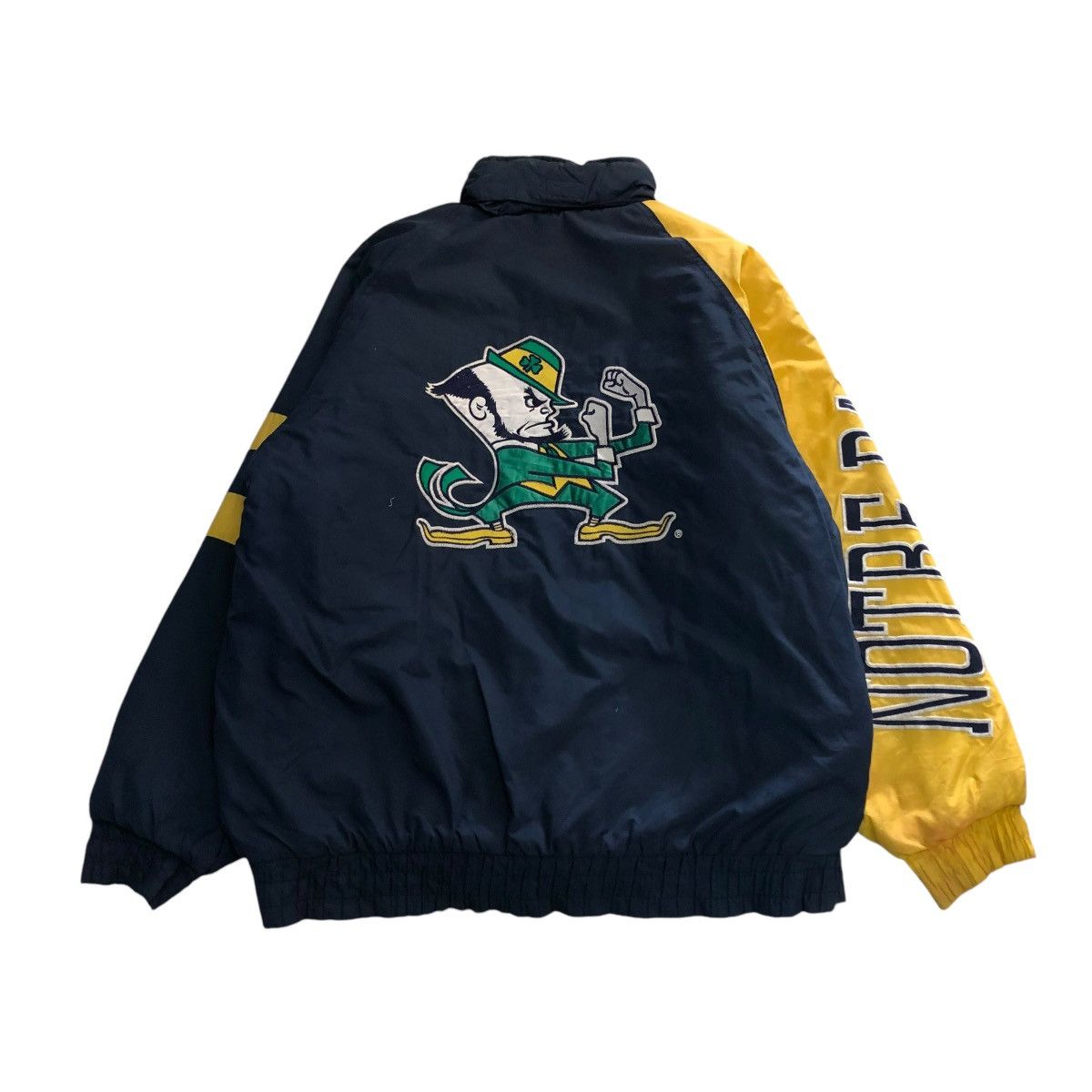 Japanese Brand 🔥VINTAGE BOMBER JACKET NOTRE DAME FIGHTING IRISH BIG LOGO Size US L / EU 52-54 / 3 - 1 Thumbnail