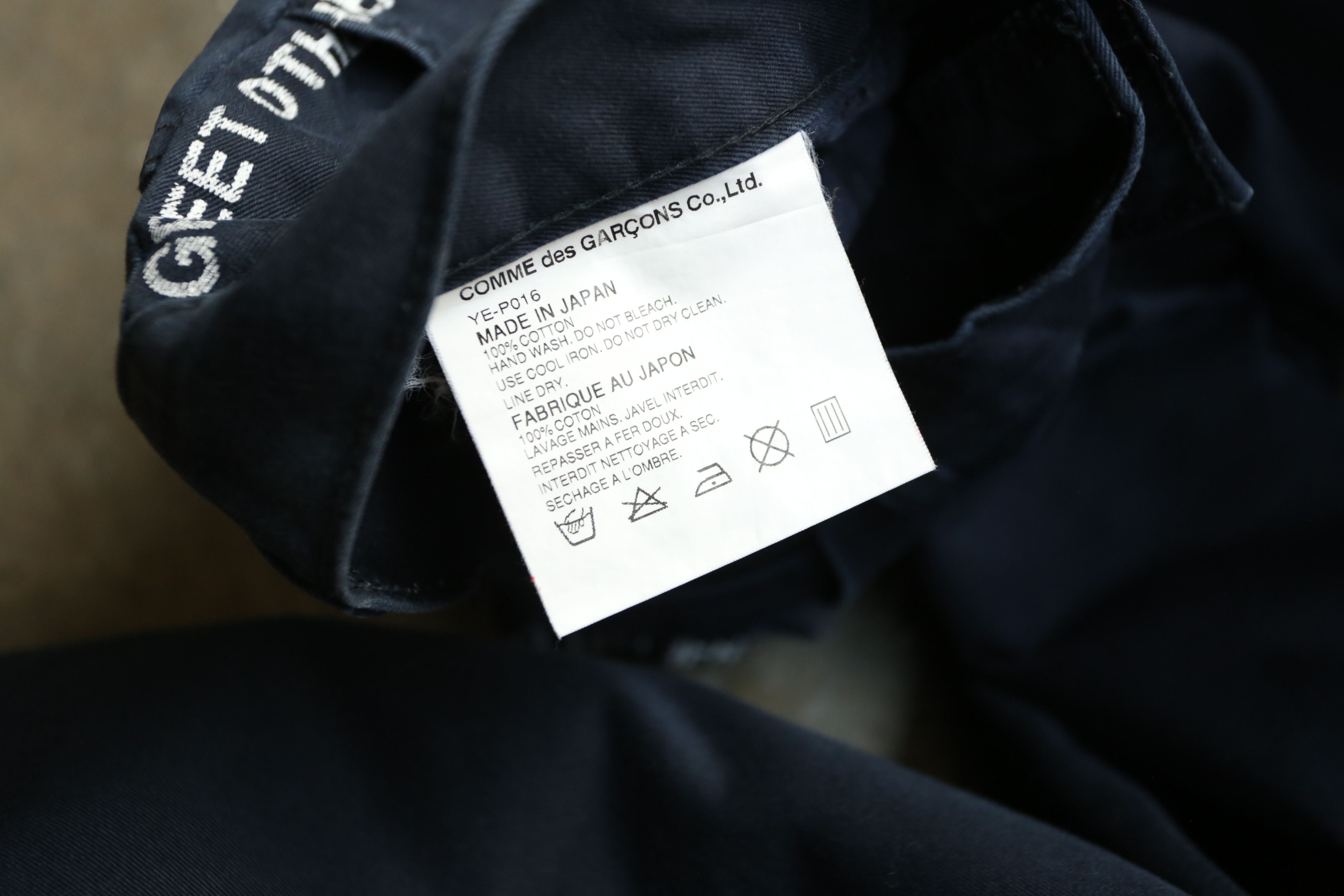 Junya Watanabe Junya Watanabe - S/S 02 - Poem Side-Print Trousers Size US 30 / EU 46 - 7 Thumbnail