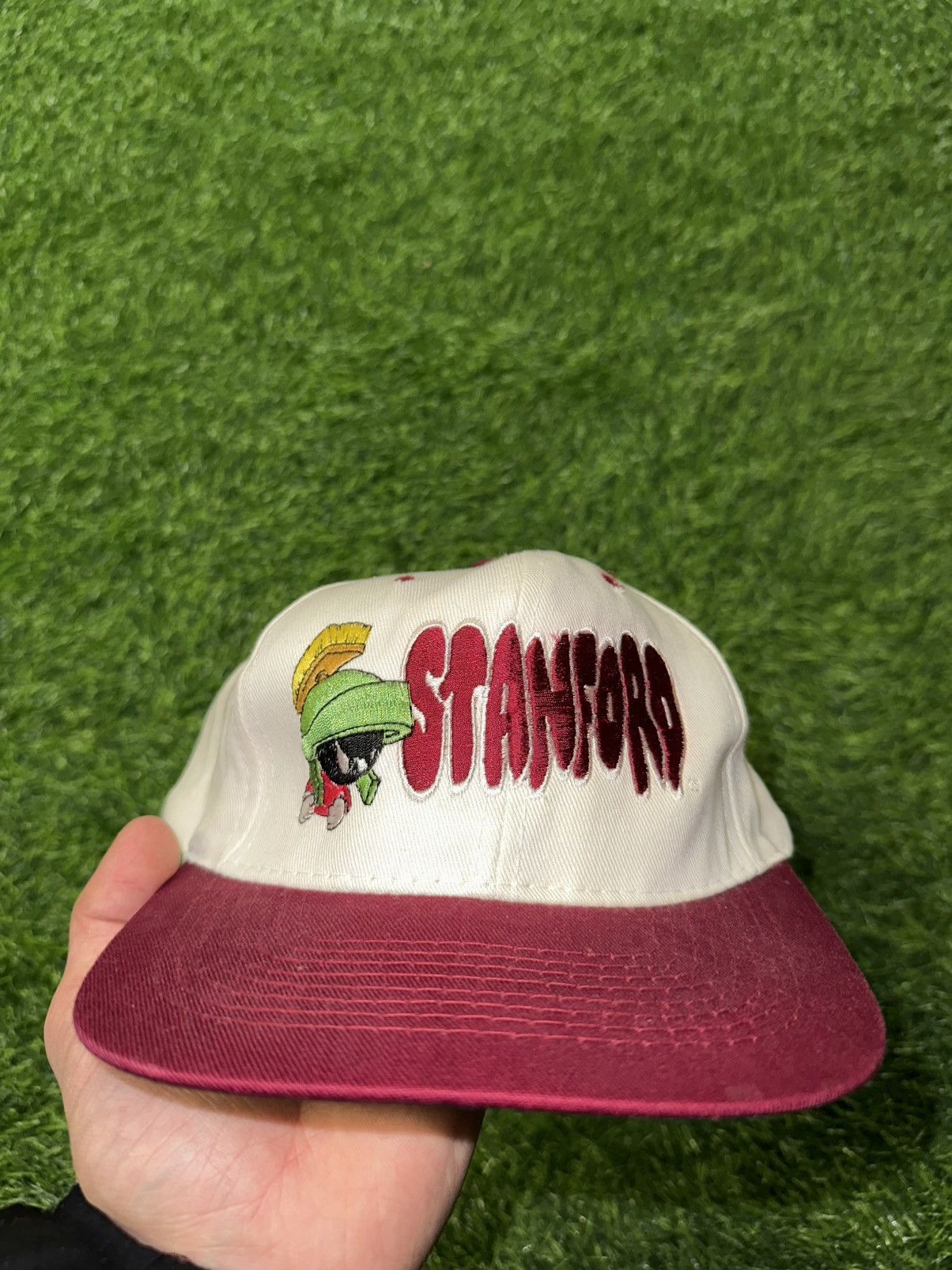 Vintage × Warner Bros Vintage 1993 Marvin The Martian Stanford Adjustable Hat Size ONE SIZE - 2 Thumbnail