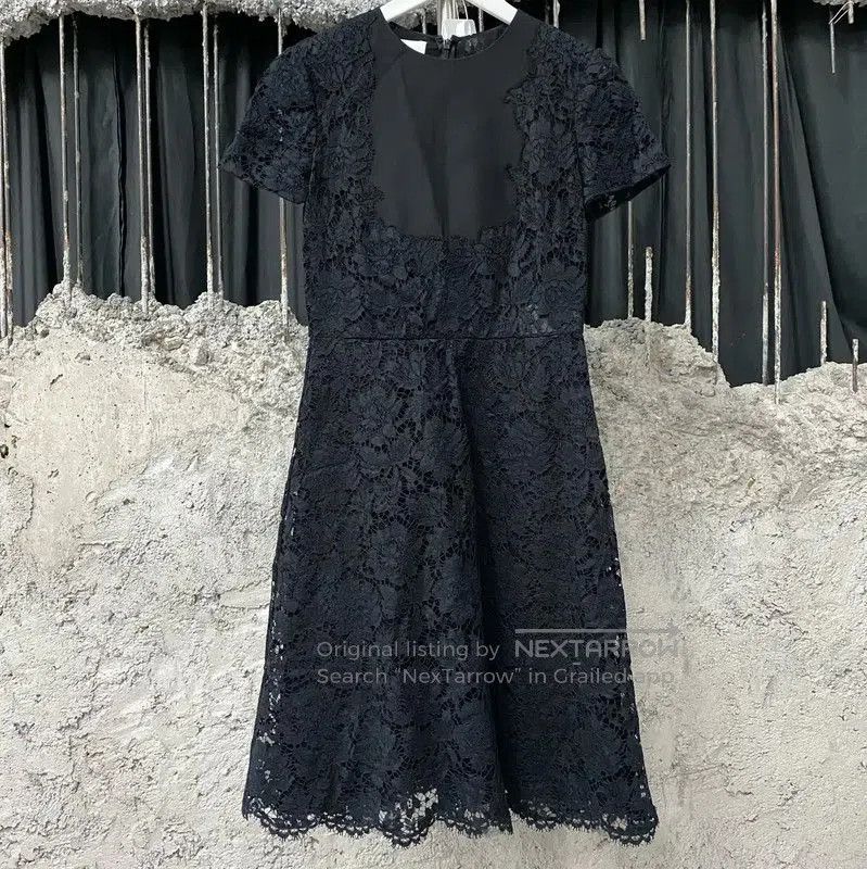 Valentino Valentino Black Lace Women's Dress . Size XXS / US 00 / IT 34 - 1 Thumbnail