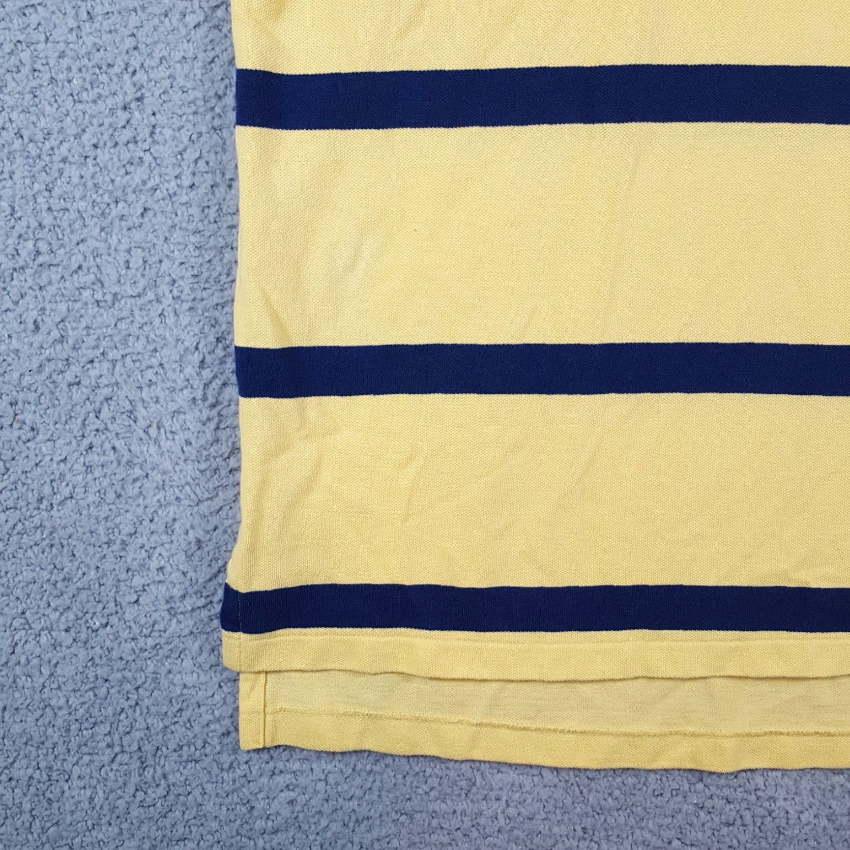 Polo Ralph Lauren Vintage Polo Ralph Lauren Men's L Polo Shirt 90s Striped Short Sleeve Collared Casual Golf Surf Preppy Size US L / EU 52-54 / 3 - 4 Thumbnail
