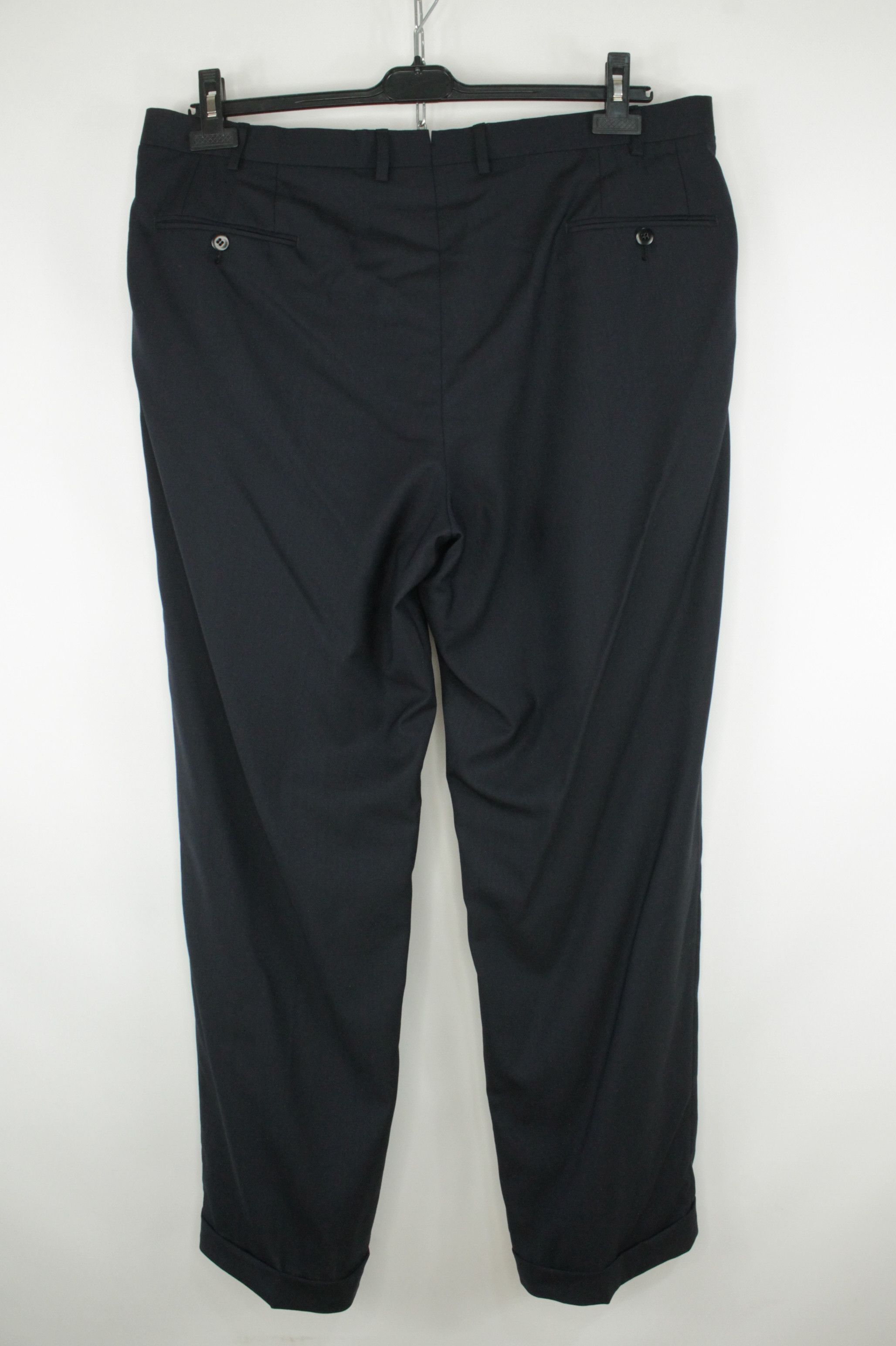 Brioni Brioni Delta Navy Wool Pleated Formal Trousers Pants Size US 42 / EU 58 - 5 Thumbnail